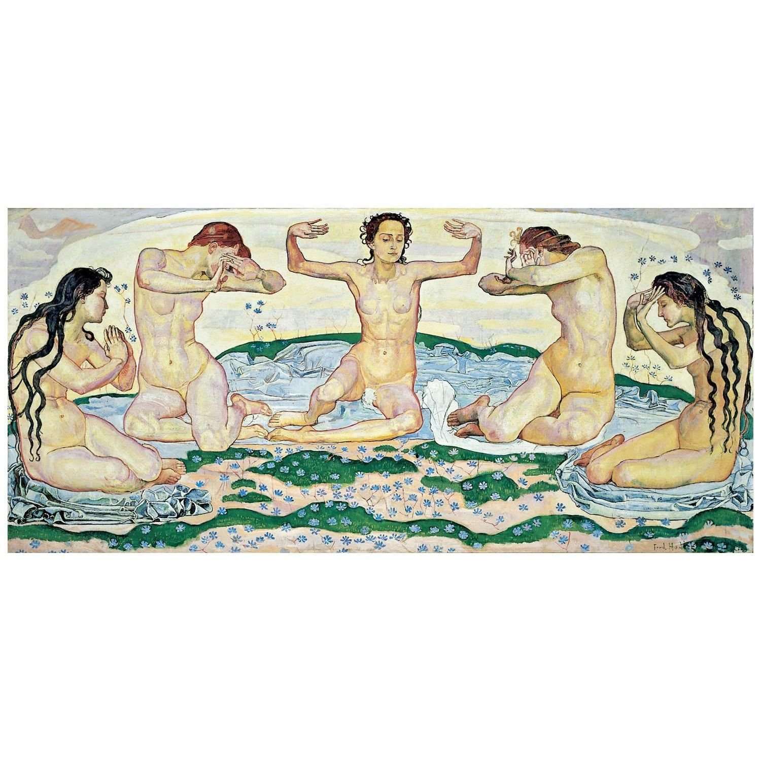 Ferdinand Hodler. Der Tag. 1900. Kunsthalle Bern