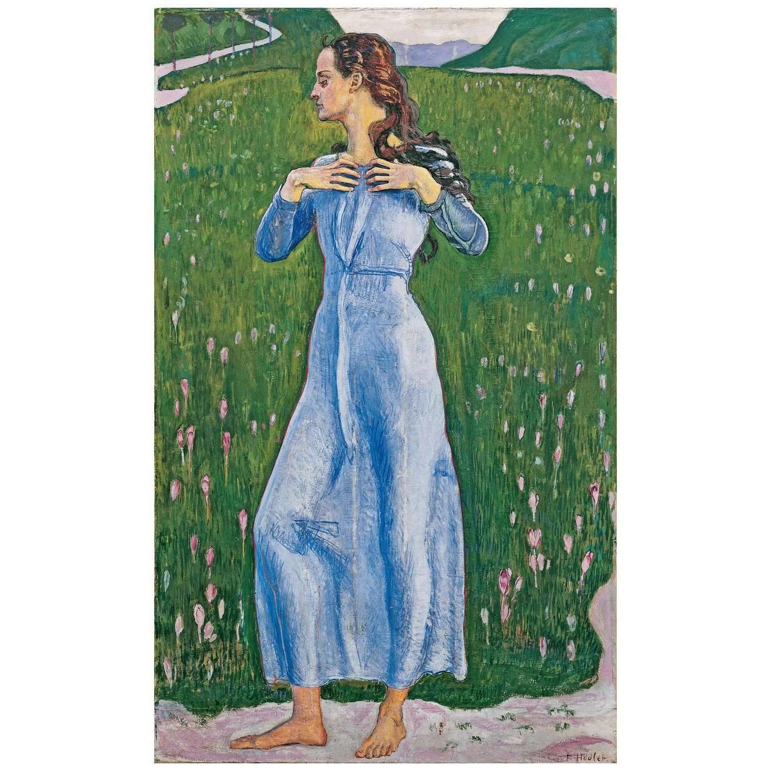  Ferdinand Hodler. Ergriffenheit. 1900. Galerie Belvedere Wien