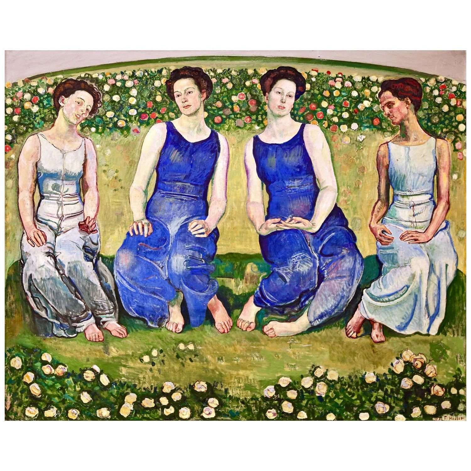  Ferdinand Hodler. Heilige Stunde. 1908. Kunsthaus Zurich