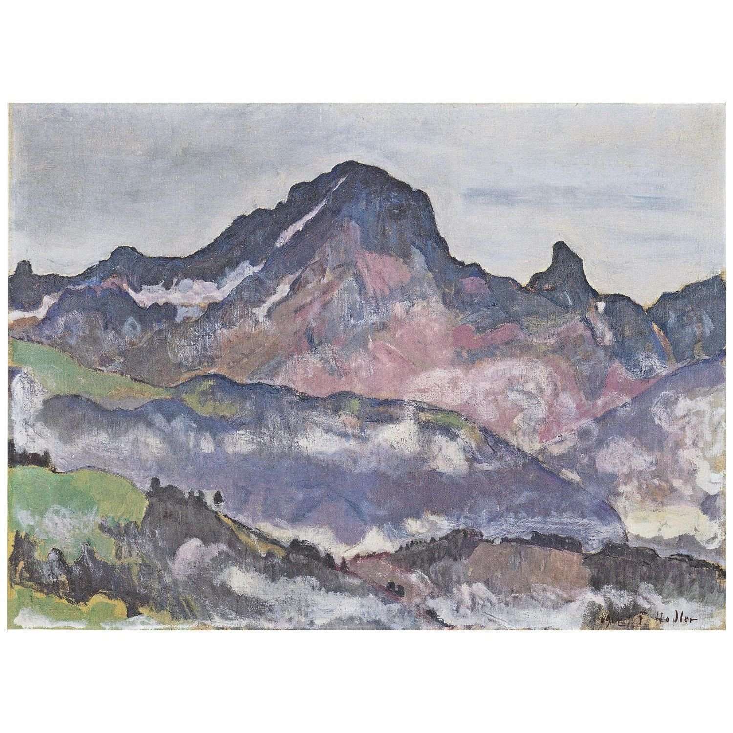  Ferdinand Hodler. Le Grand Muveran. 1912. Kunstmuseum Winterthur