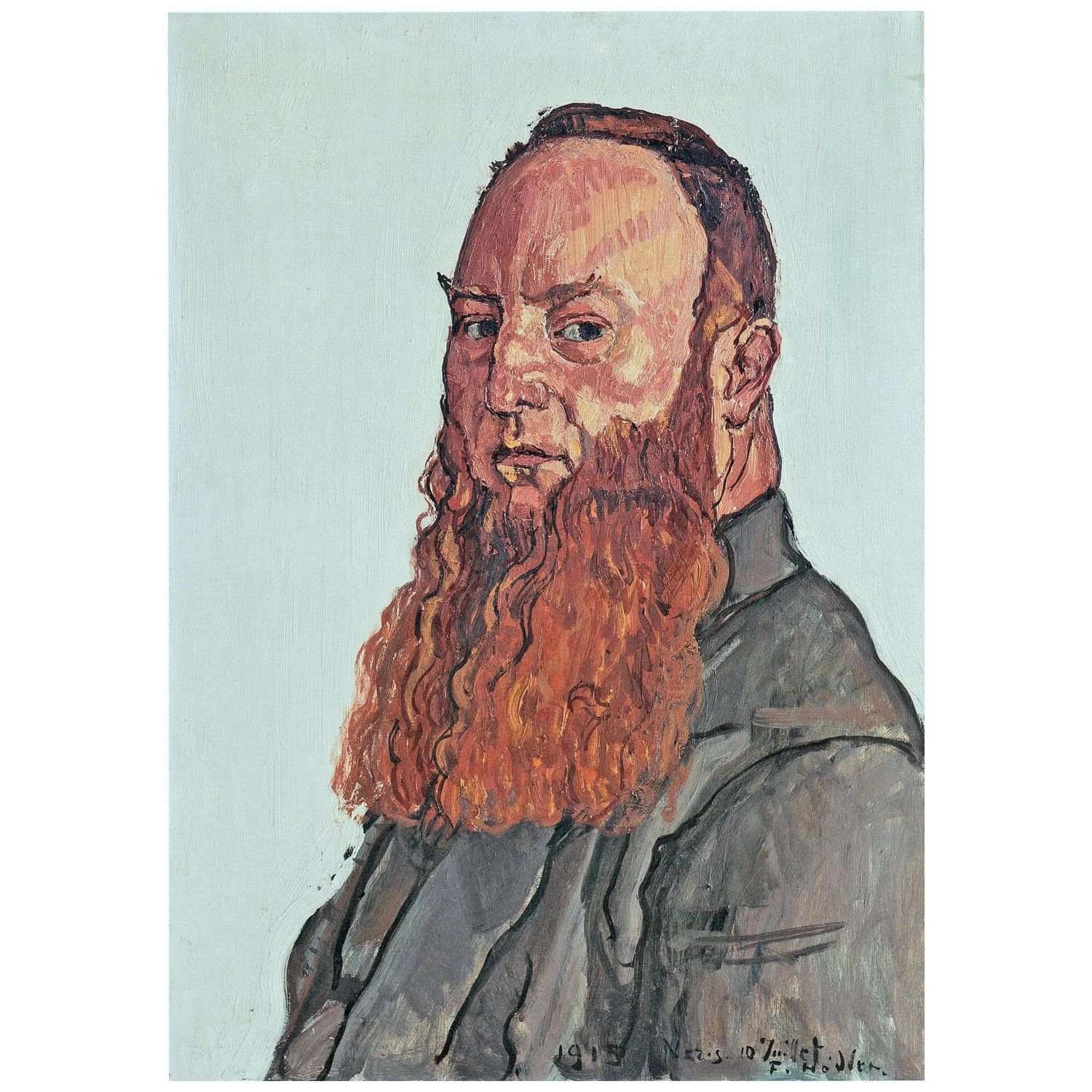  Ferdinand Hodler. James Vibert. 1915. Mus?e d'art de Gen?ve