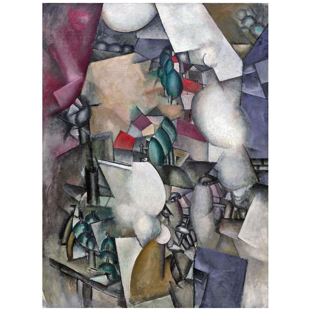  Fernand Leger. Les Fumeurs. 1911-1912. Guggenheim Museum