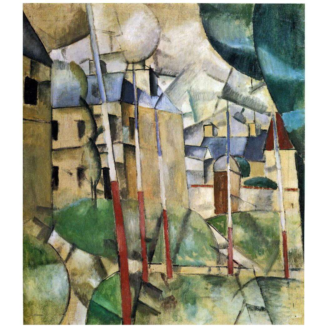  Fernand Leger. Paysage rustique. 1912. Belvedere, Wien
