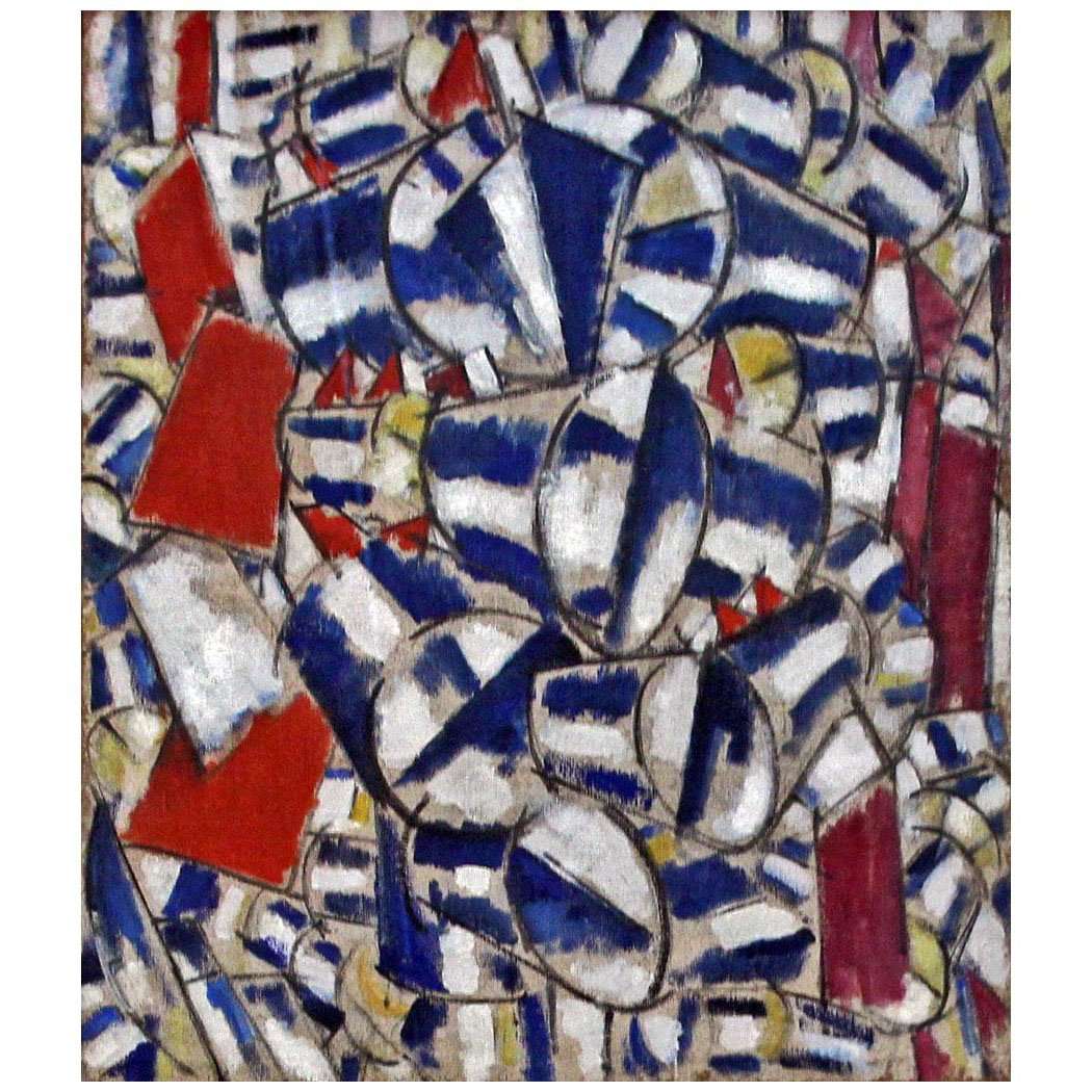  Fernand Leger. Contraste de formes. 1913. Beyeler Foundation, Basel