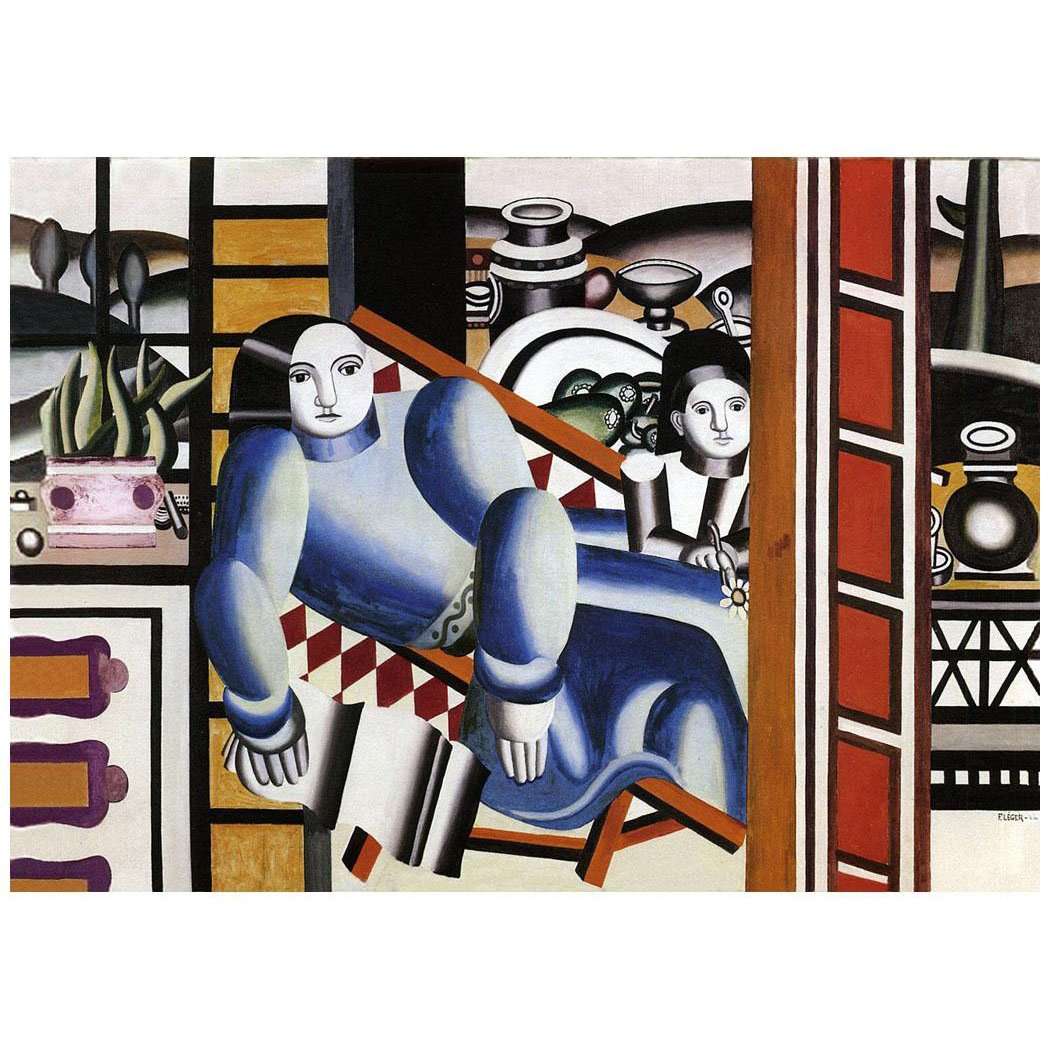  Fernand Leger. La femme et l'enfant. 1922. Kunstmuseum, Basel