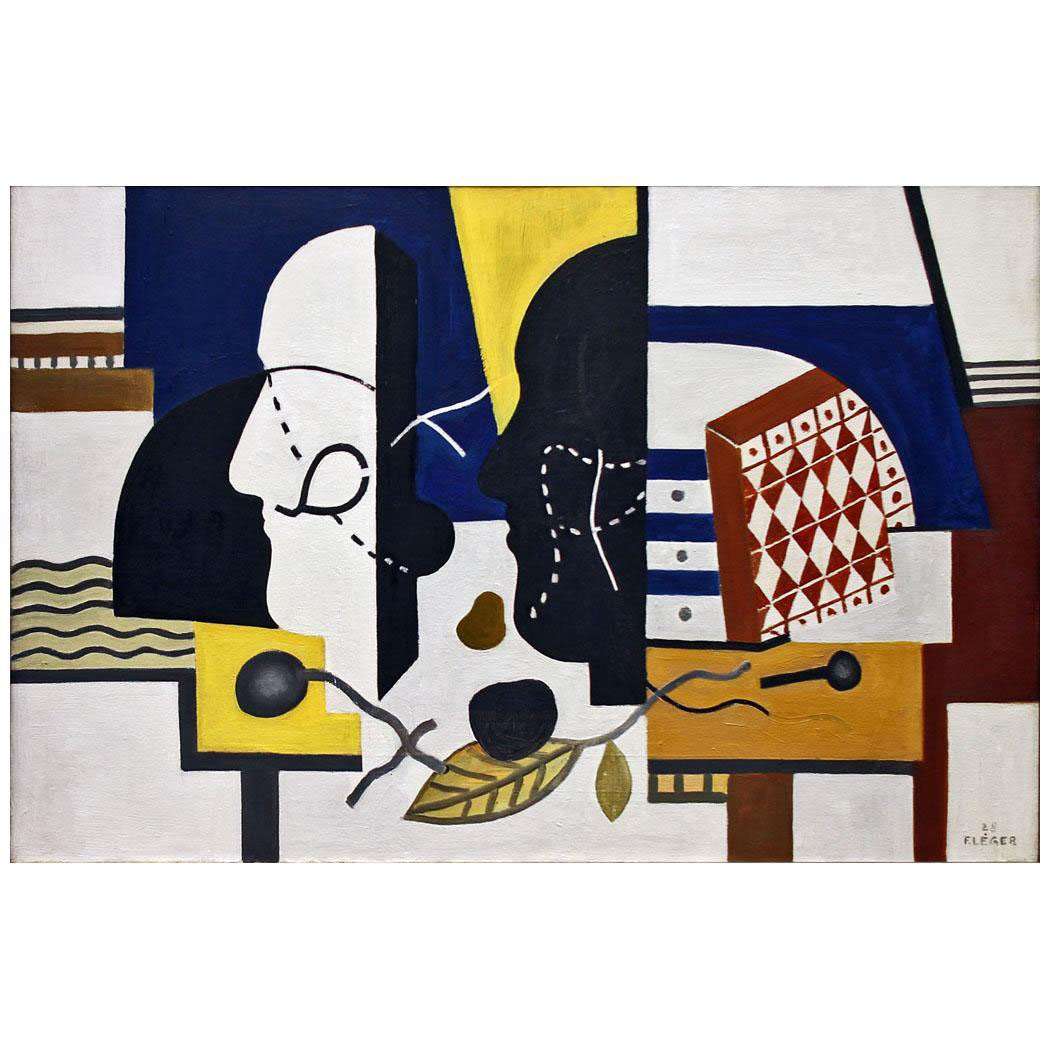  Fernand Leger. Deux Profils. 1928. Albertina, Wien