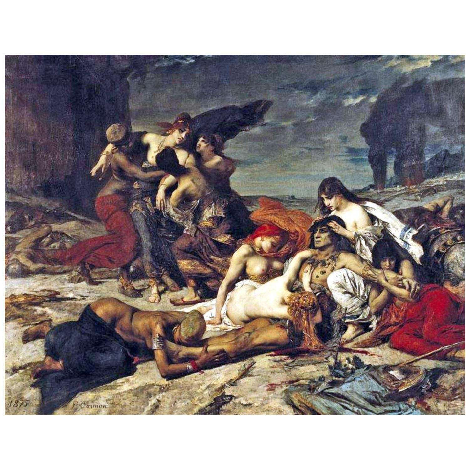  Fernand Cormon. La mort de Ravana. 1875. Musee des Augustins Toulouse