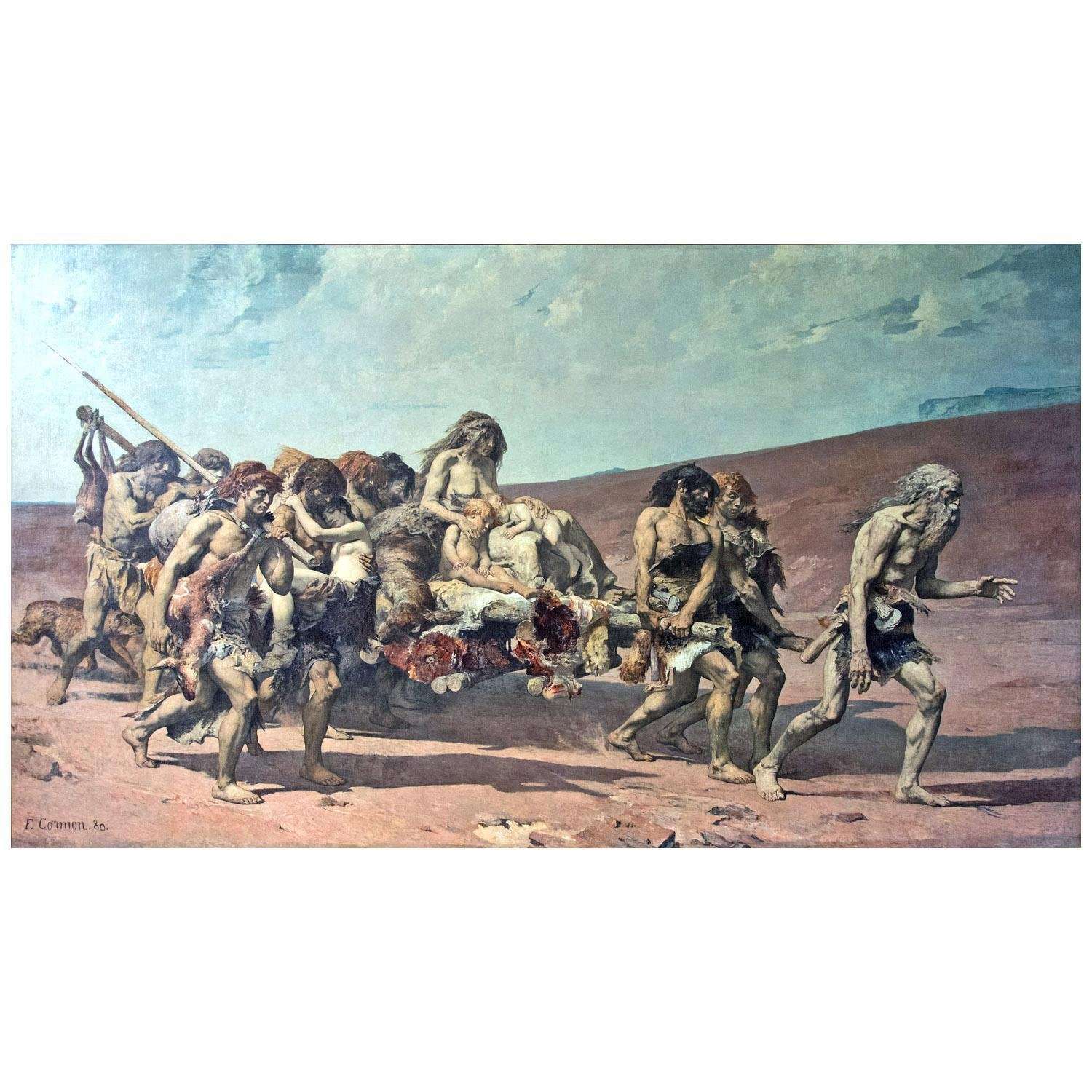  Fernand Cormon. Ca?n. 1880. Musee dOrsay Paris