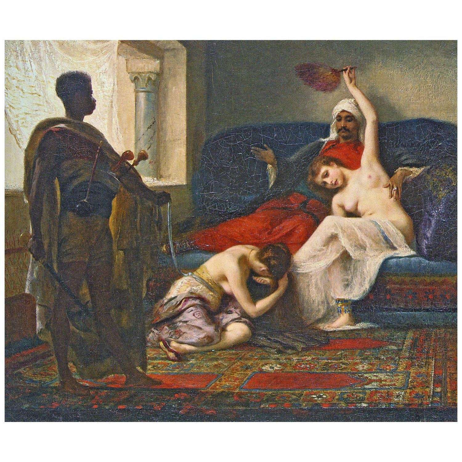  Fernand Cormon. La favorite dechue. 1885. Collection privee