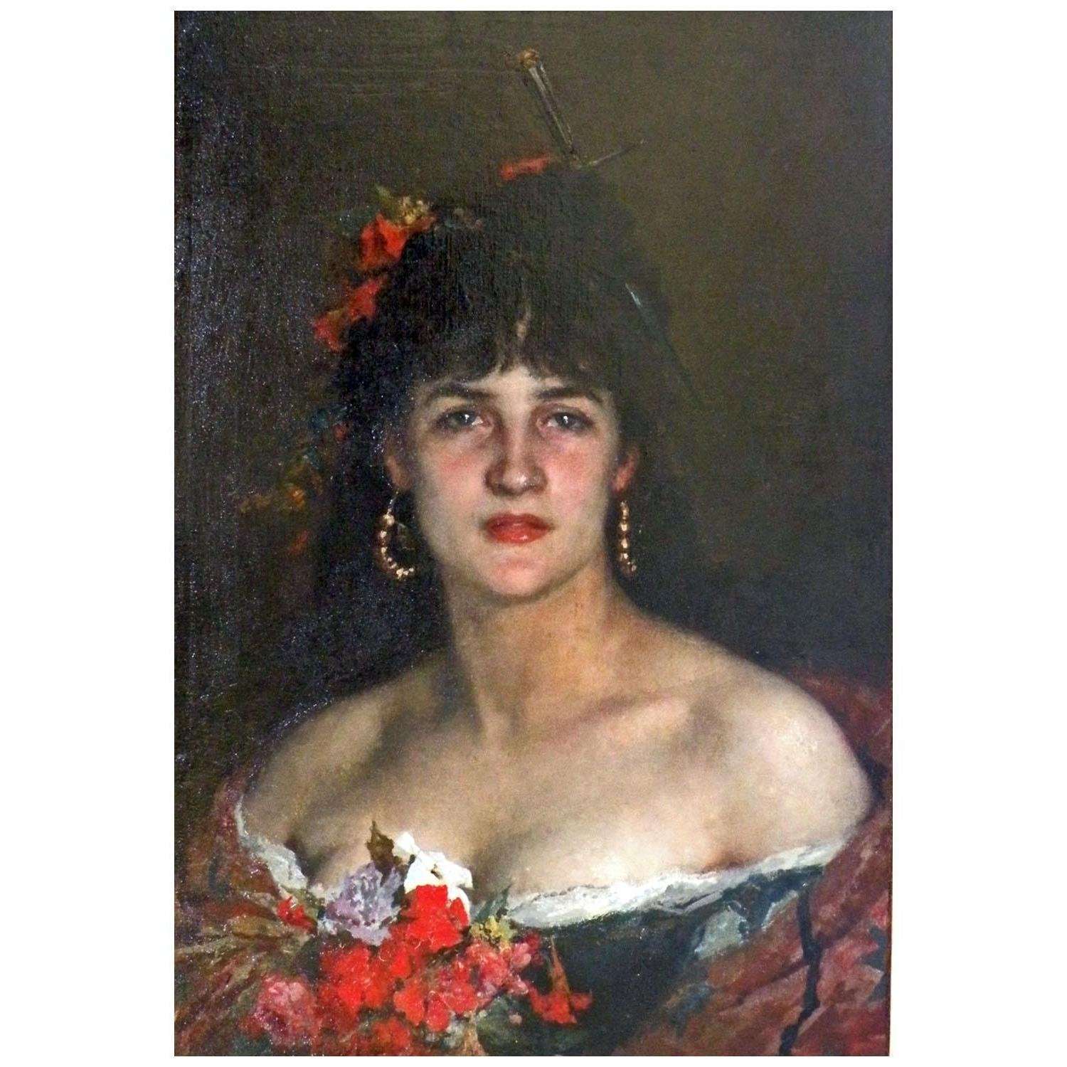  Fernand Cormon. Gitane. 1897. Collection privee
