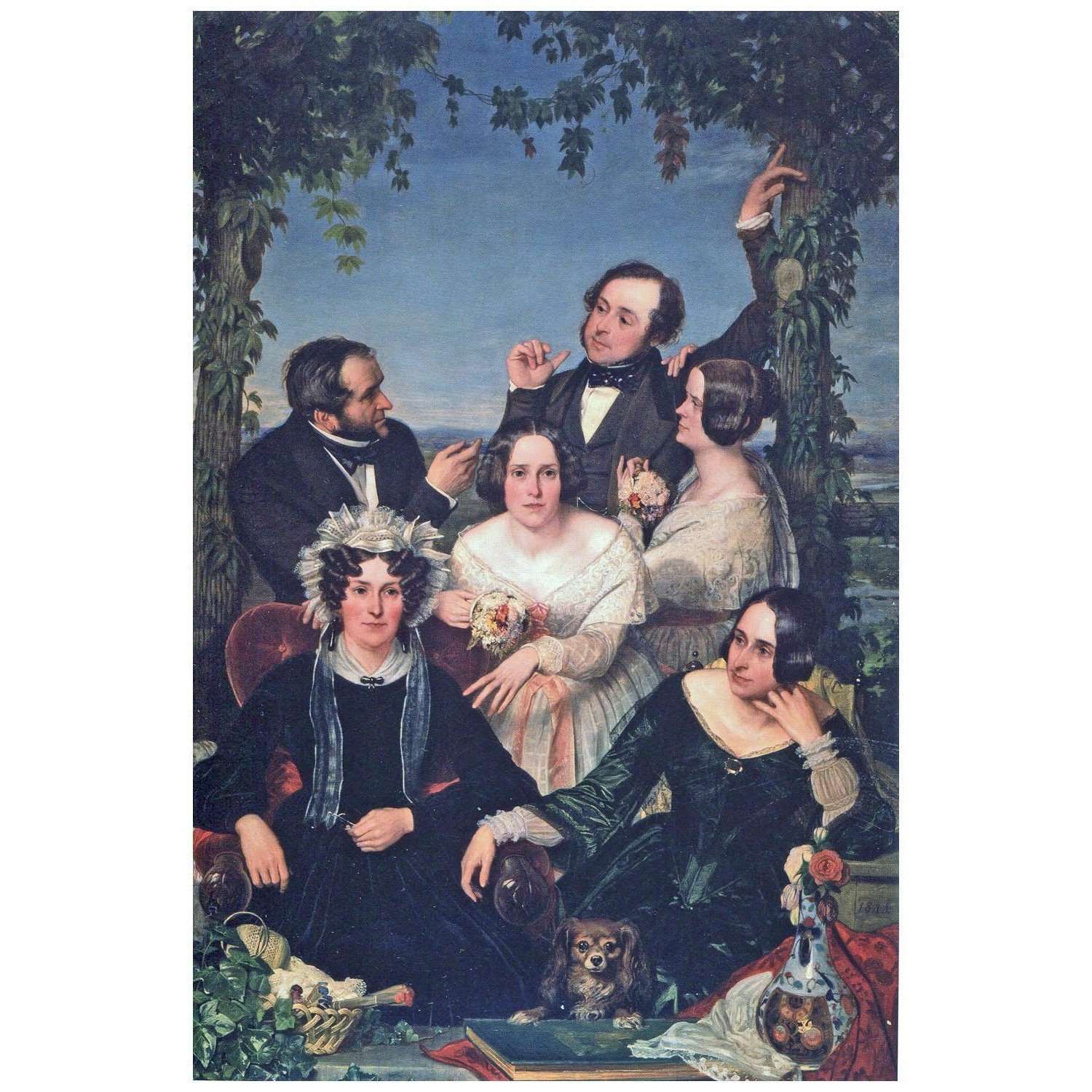   Ford Madox Brown. Bromley Family. 1844. Manchester Art Gallery