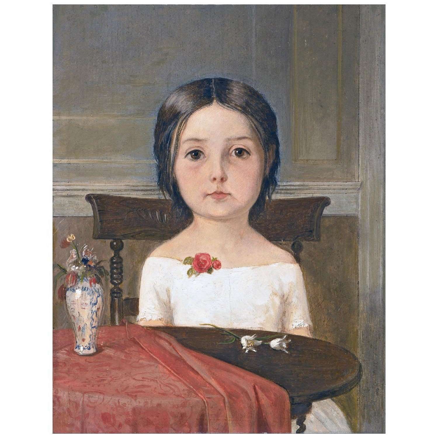   Ford Madox Brown. Millie Smith. 1846. Walker Gallery Liverpool
