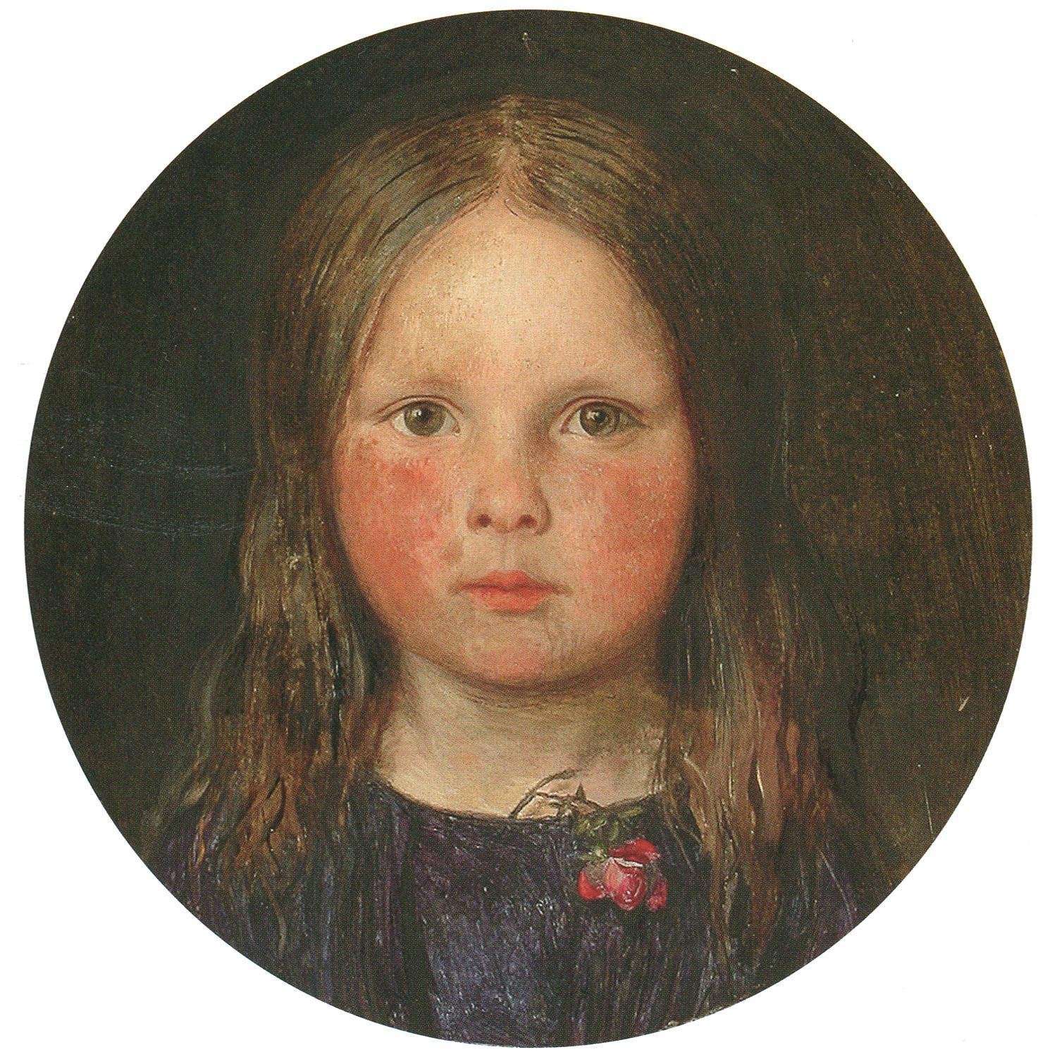   Ford Madox Brown. Lucy Madox Brown. 1849. Private collection