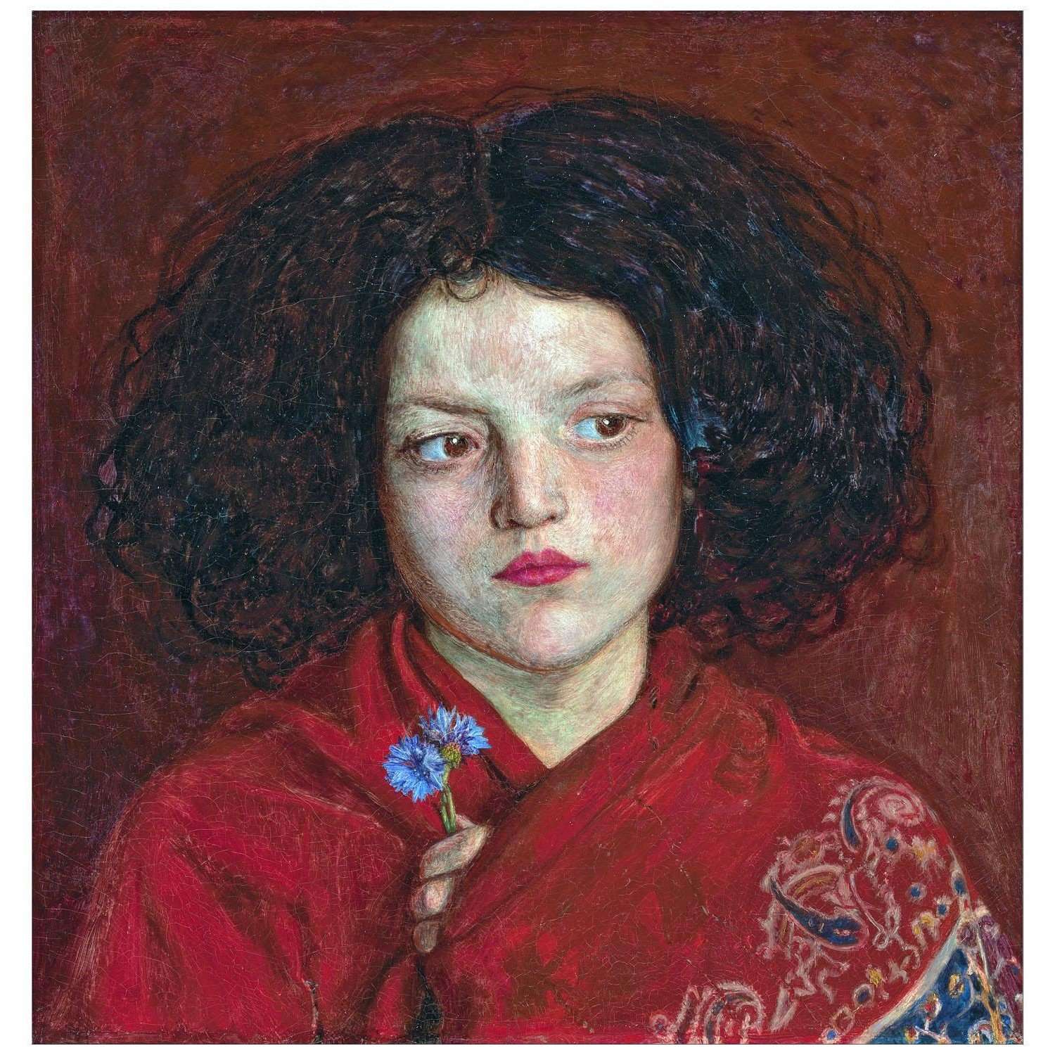   Ford Madox Brown. The Irish Girl. 1860. Yale Center for British Art