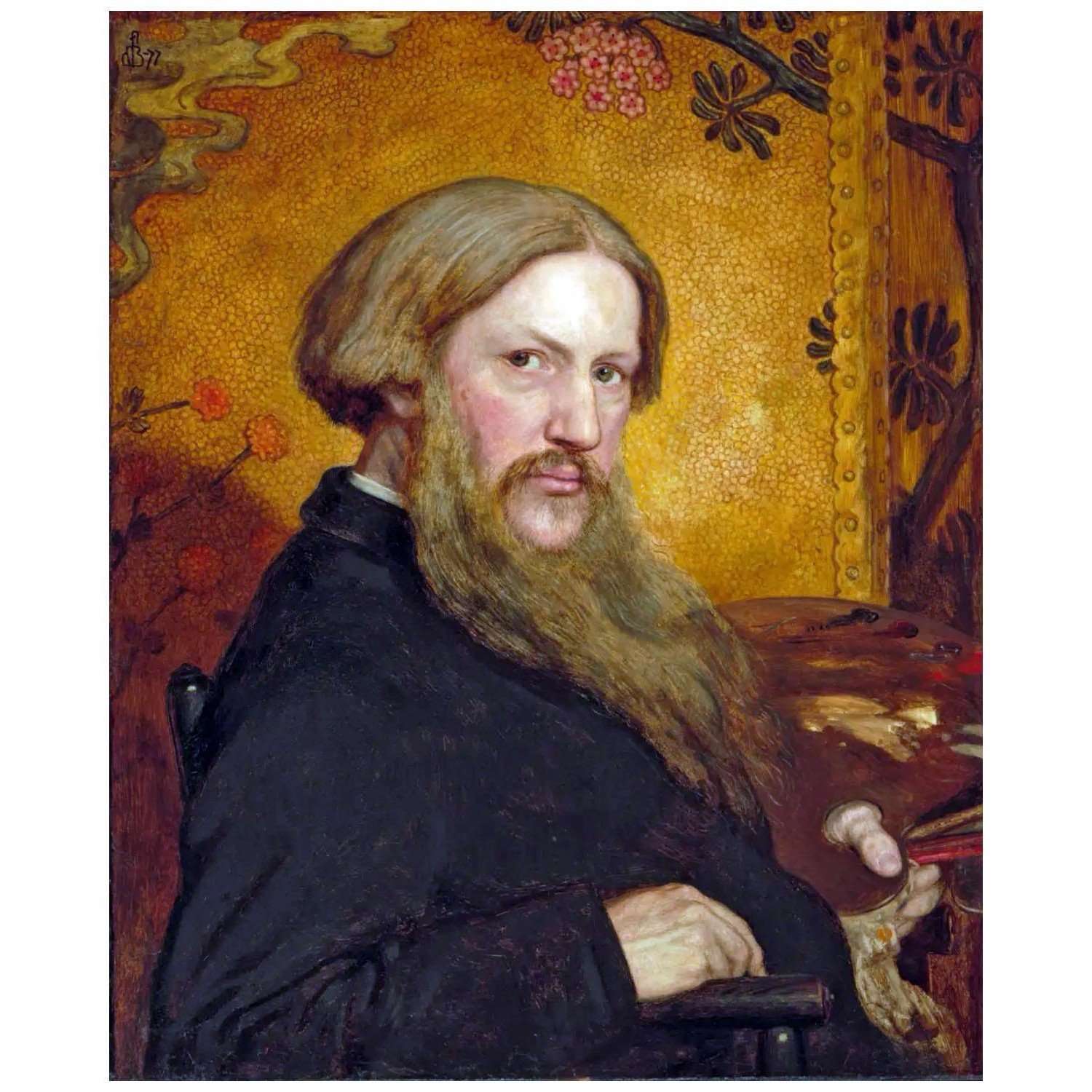   Ford Madox Brown. Self-Portrait. 1877. Fogg Museum Harvard