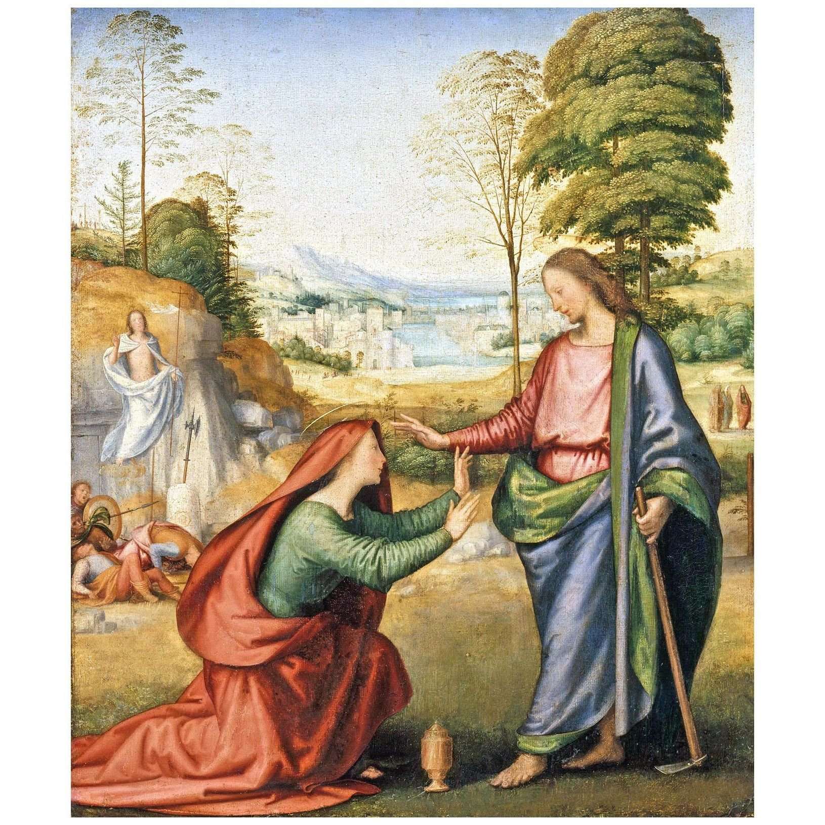  Fra Bartolomeo. Noli Me Tangere. 1506. Louvre