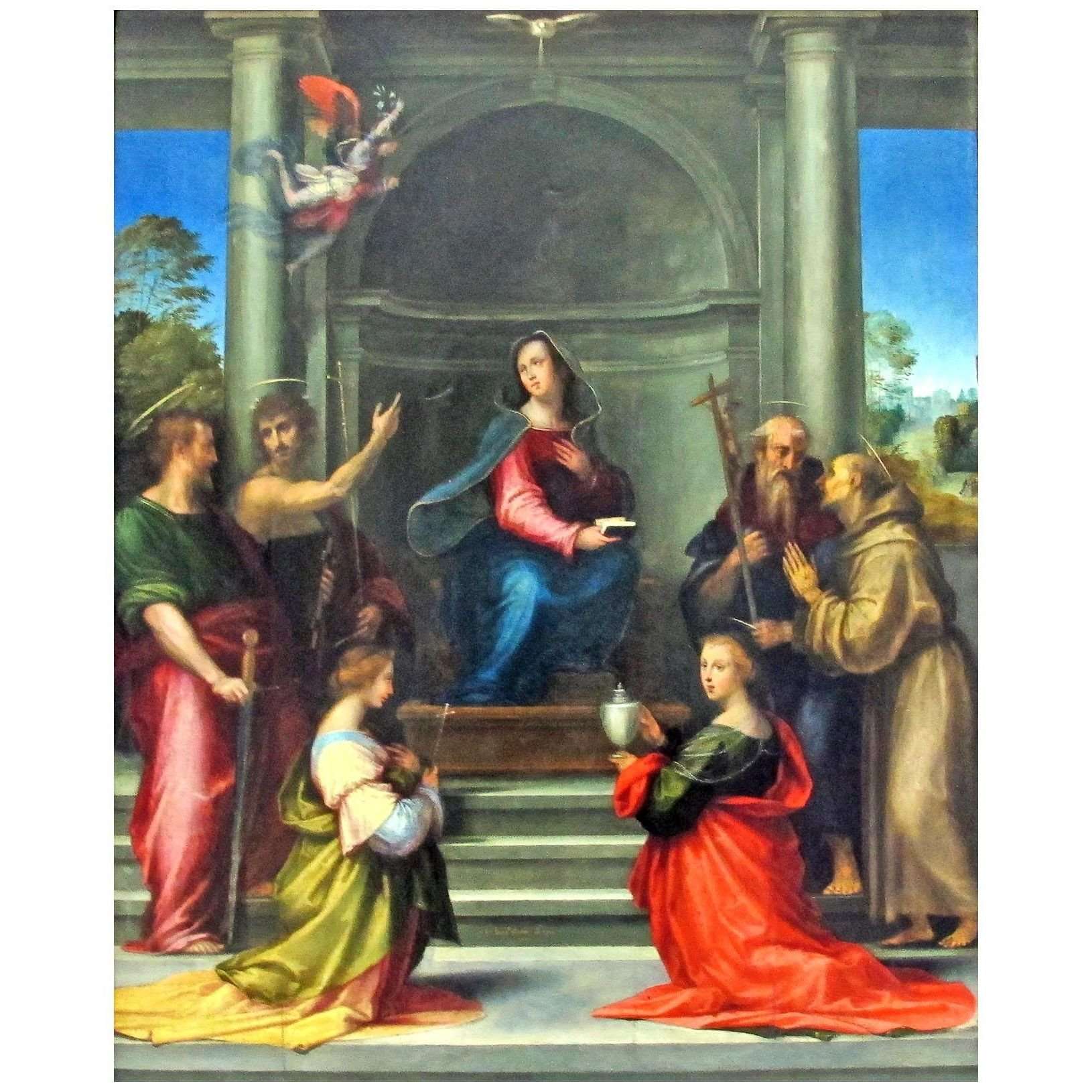  Fra Bartolomeo. Incarnazione di Cristo. 1515. Louvre