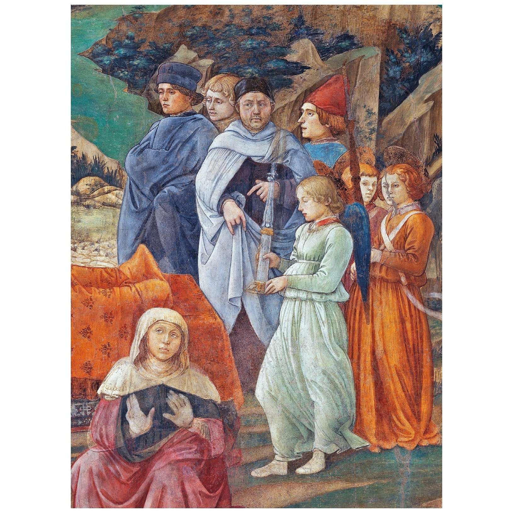   Fra Folippo Lippi. Le storie della Vergine. 1466. Duomo di Spoleto