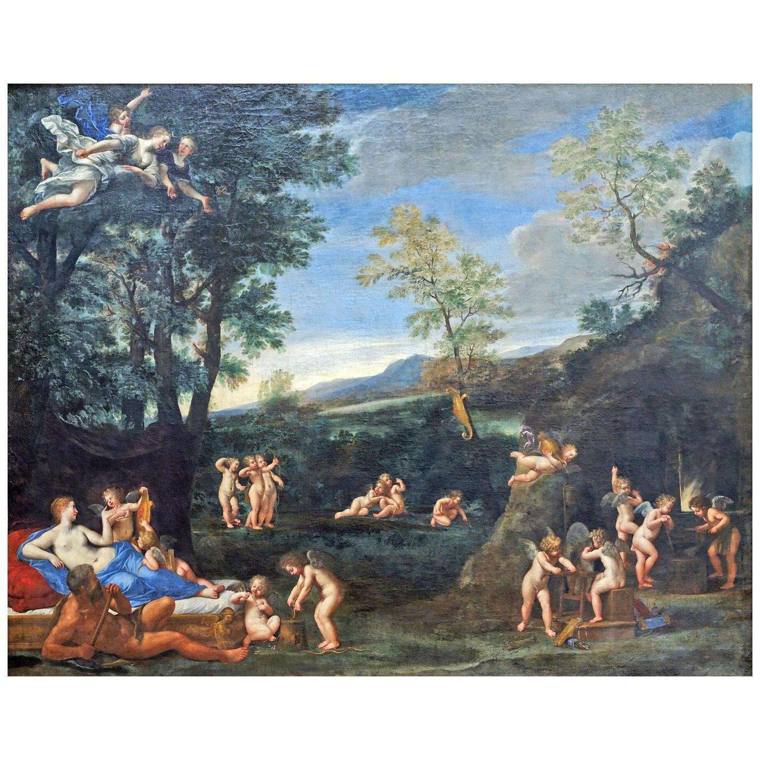  Francesco Albani. Il resto di Venere e Vulcano. 1621. Musee du Louvre Paris