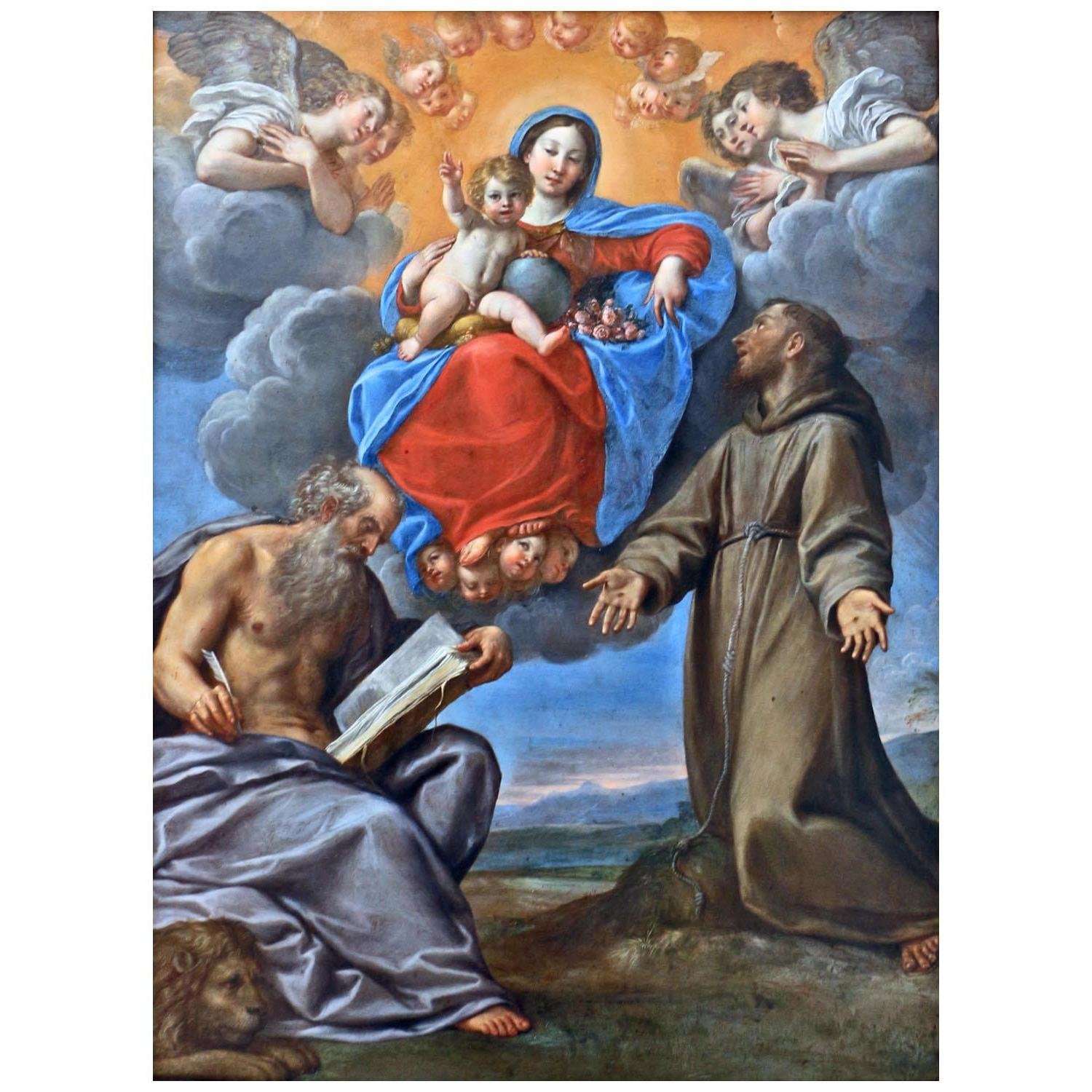 Francesco Albani. Madonna in gloria tra I Santi. 1640. Pinacoteca di Bologna