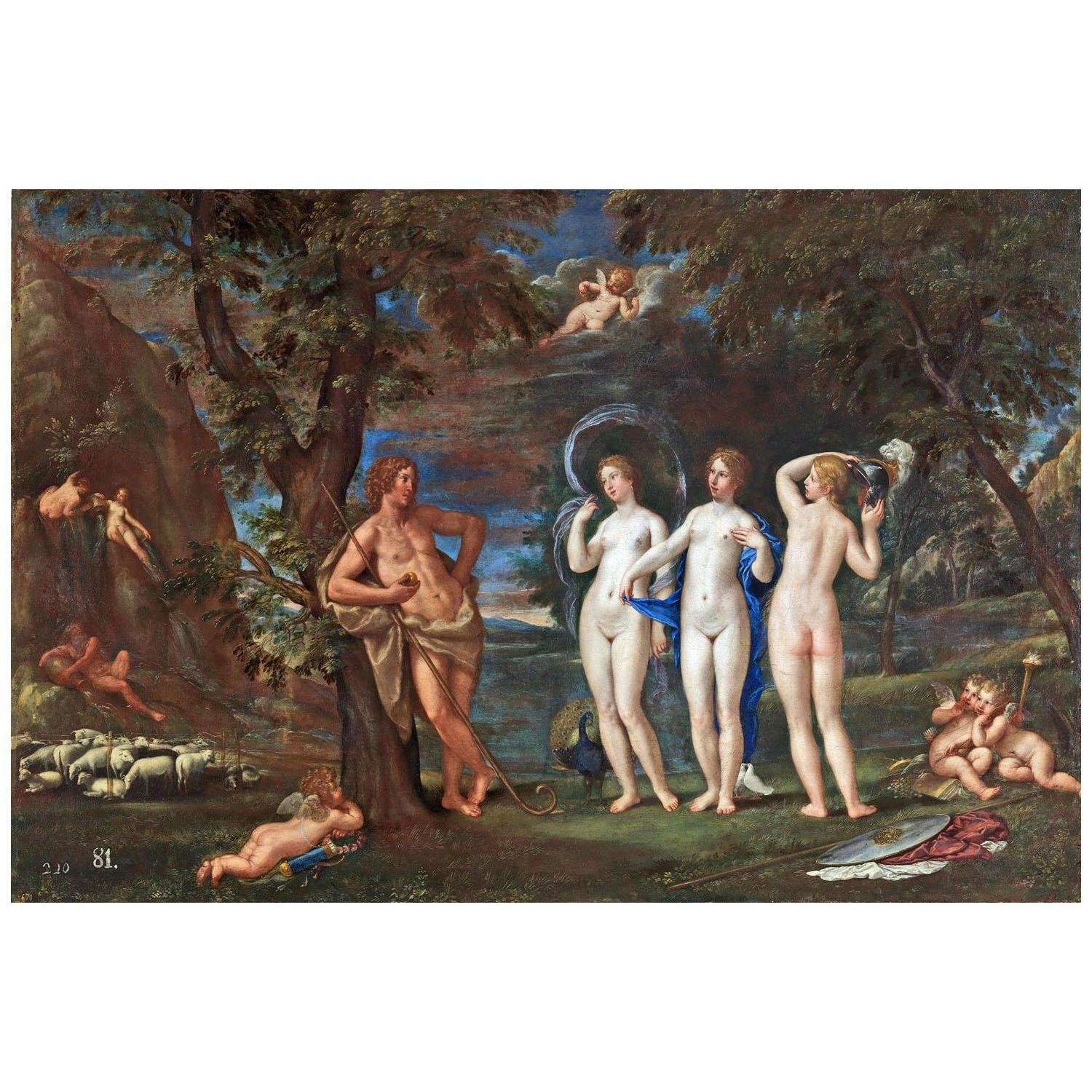  Francesco Albani. Il giudizio di Paris. 1650. Museo del Prado Madrid