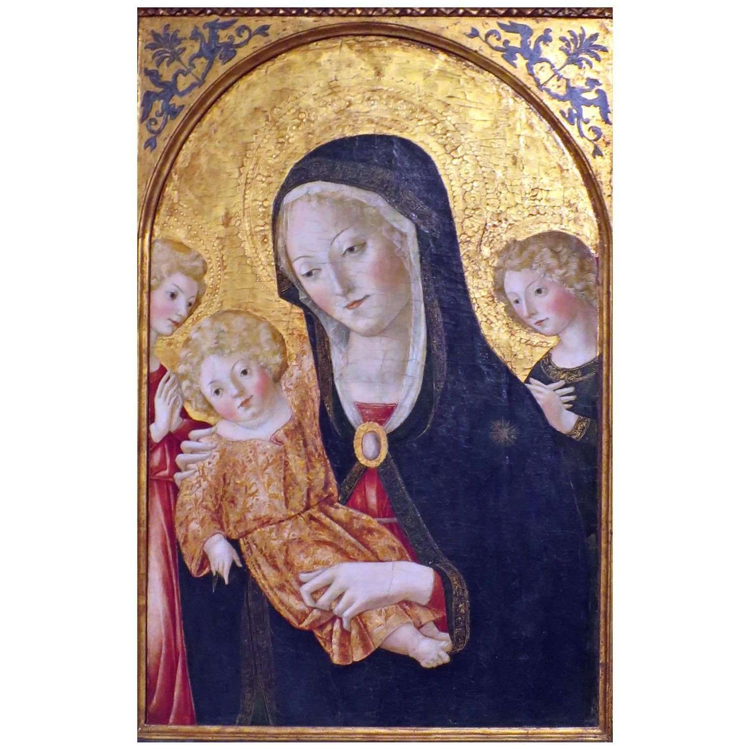  Francesco di Giorgio. Madonna col Bambino e angeli. 1470. Lowe Art Museum Maimi