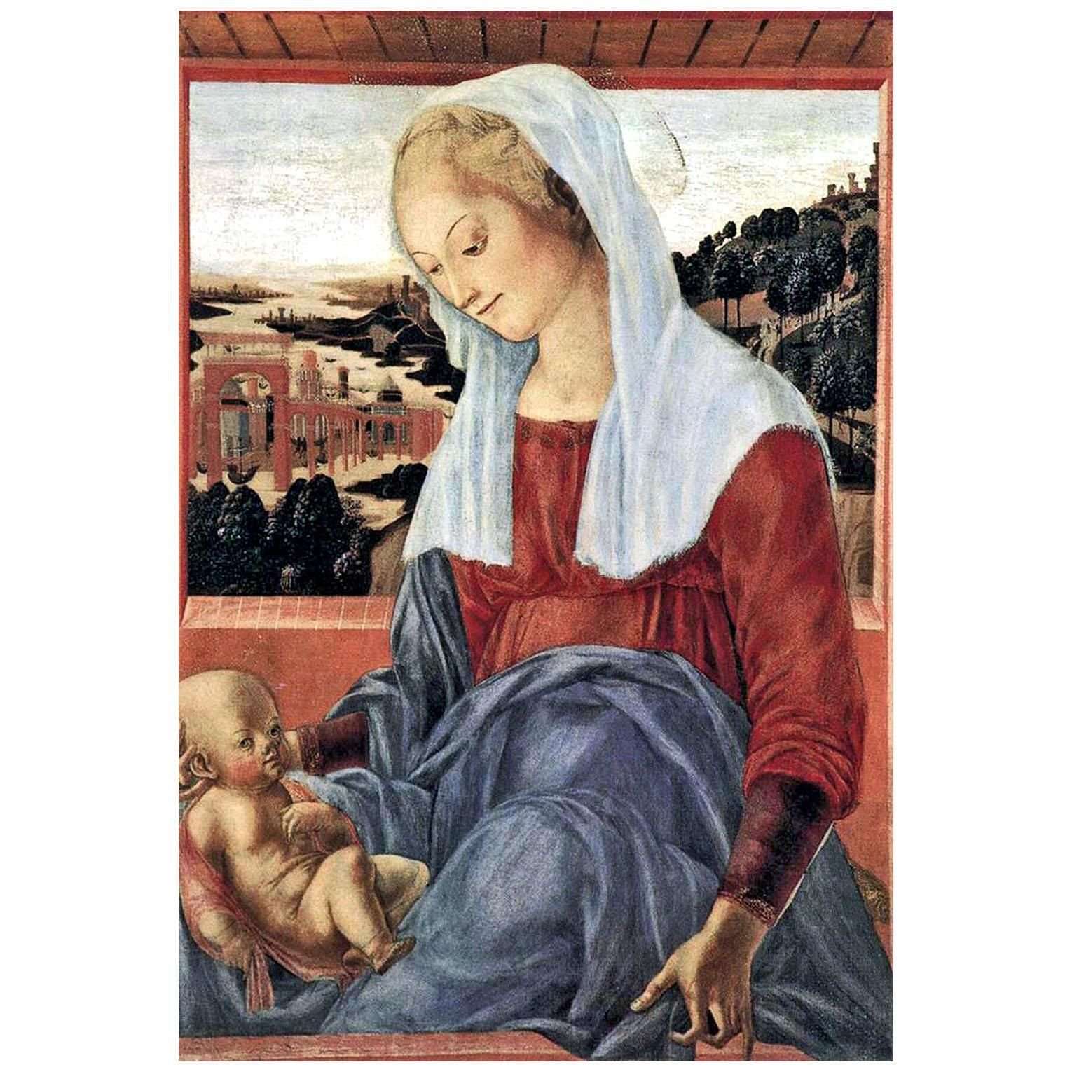  Francesco di Giorgio. Madonna col Bambino. 1472. Musee du Petit Palais Paris