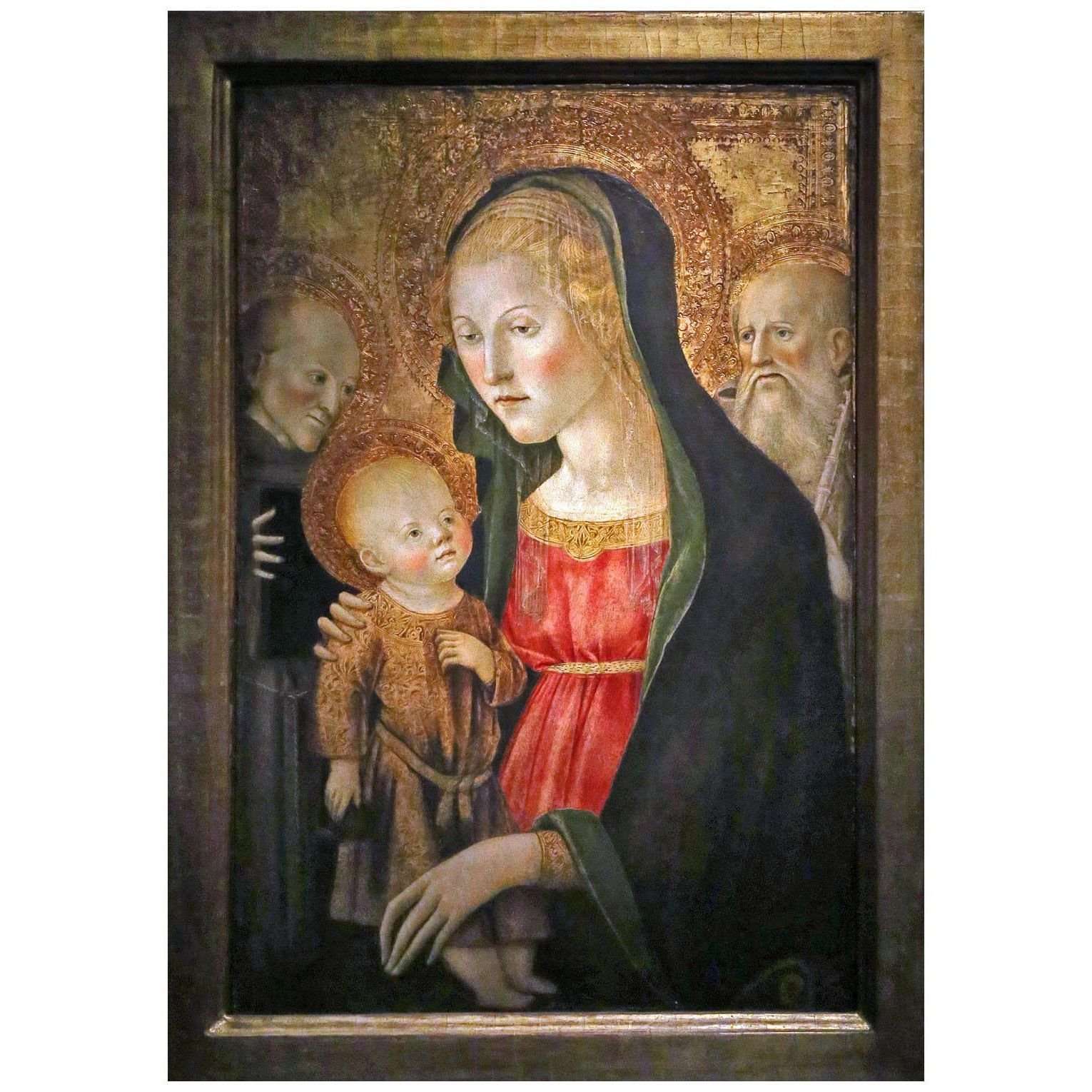  Francesco di Giorgio. Madonna col Bambino. 1474. Collezione Salini Siena