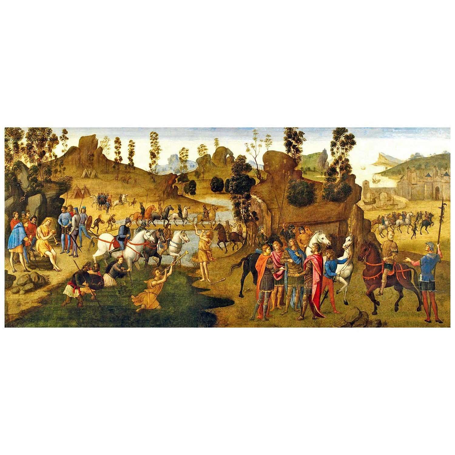  Francesco Granacci. La transizione di Rubicone. 1494. Victoria & Albert Museum