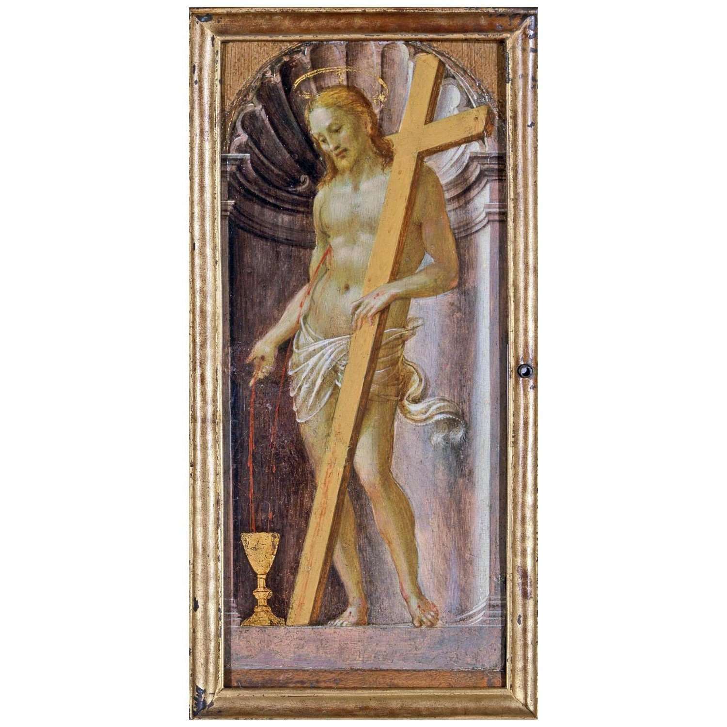  Francesco Granacci. Cristo Redentore. 1497. Museum Wales Cardiff