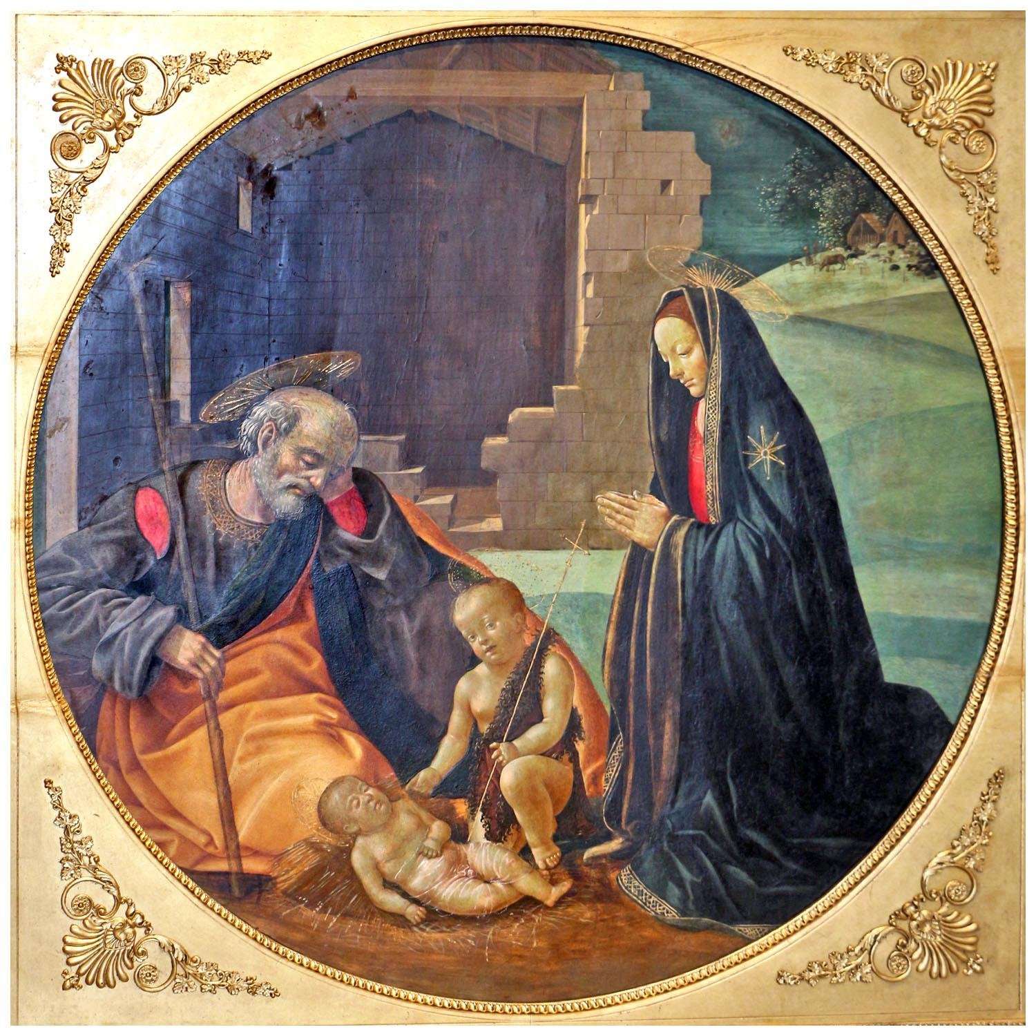  Francesco Granacci. Sacra familia. 1500. Bonnafanten Museum Maastricht