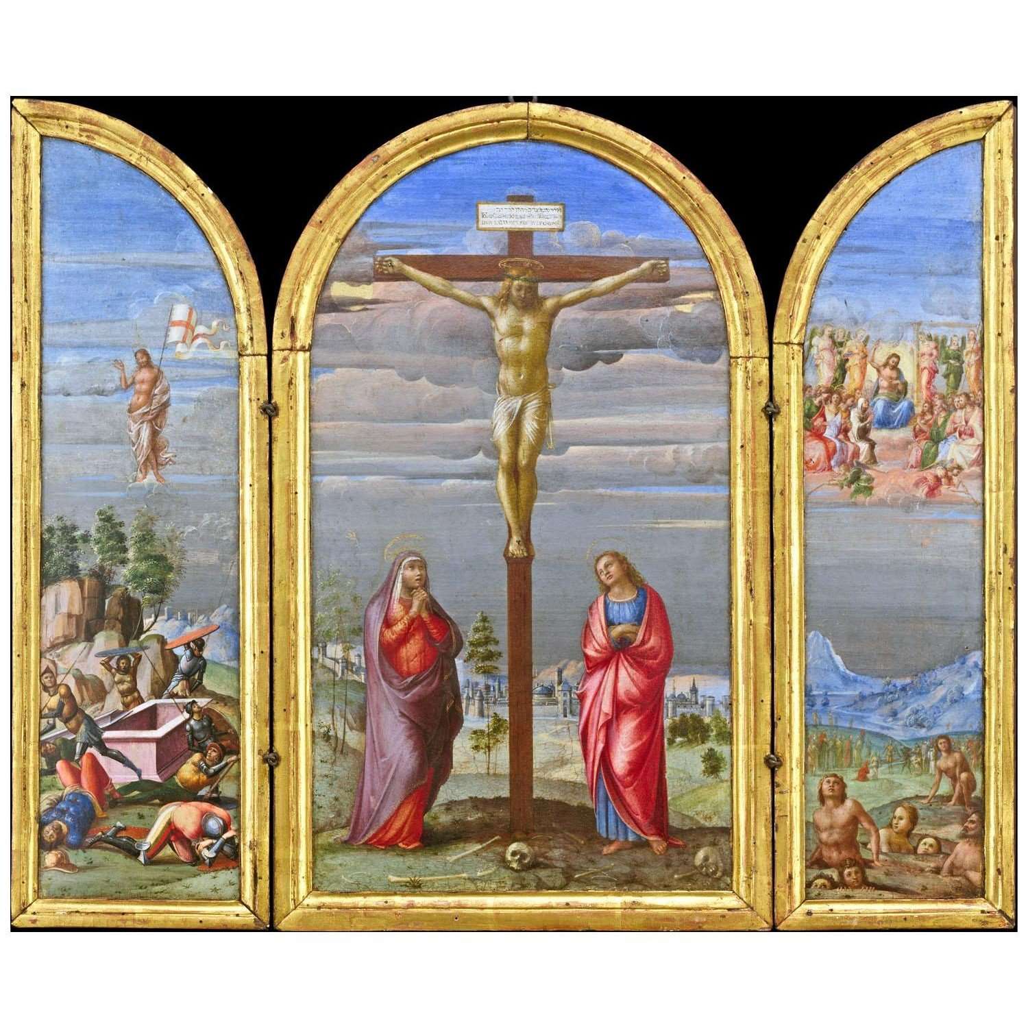  Francesco Granacci. Crocifissione. 1510. Metropolitan Museum