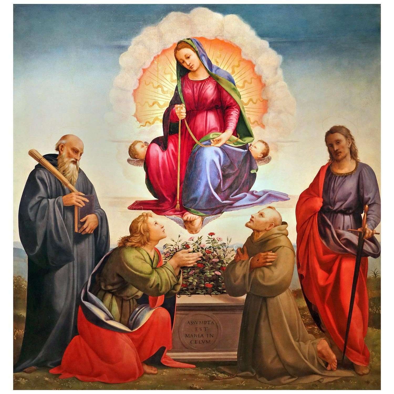  Francesco Granacci. Madonna della cintola. 1515. Museo civico, Prato