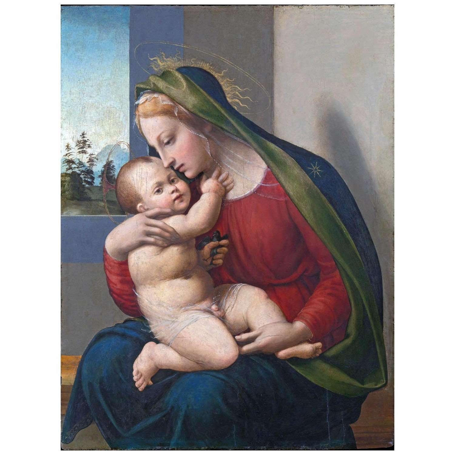  Francesco Granacci. Madonna col Bambino. 1520. Metropolitan Museum