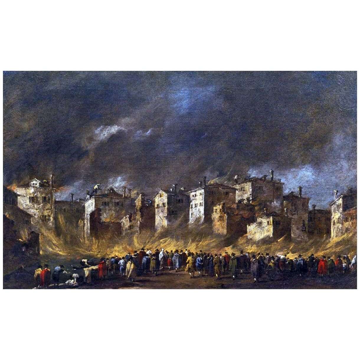 Francesco Guardi. Isola della Madonnetta. 1885-1790. Fogg Museum Cambridge