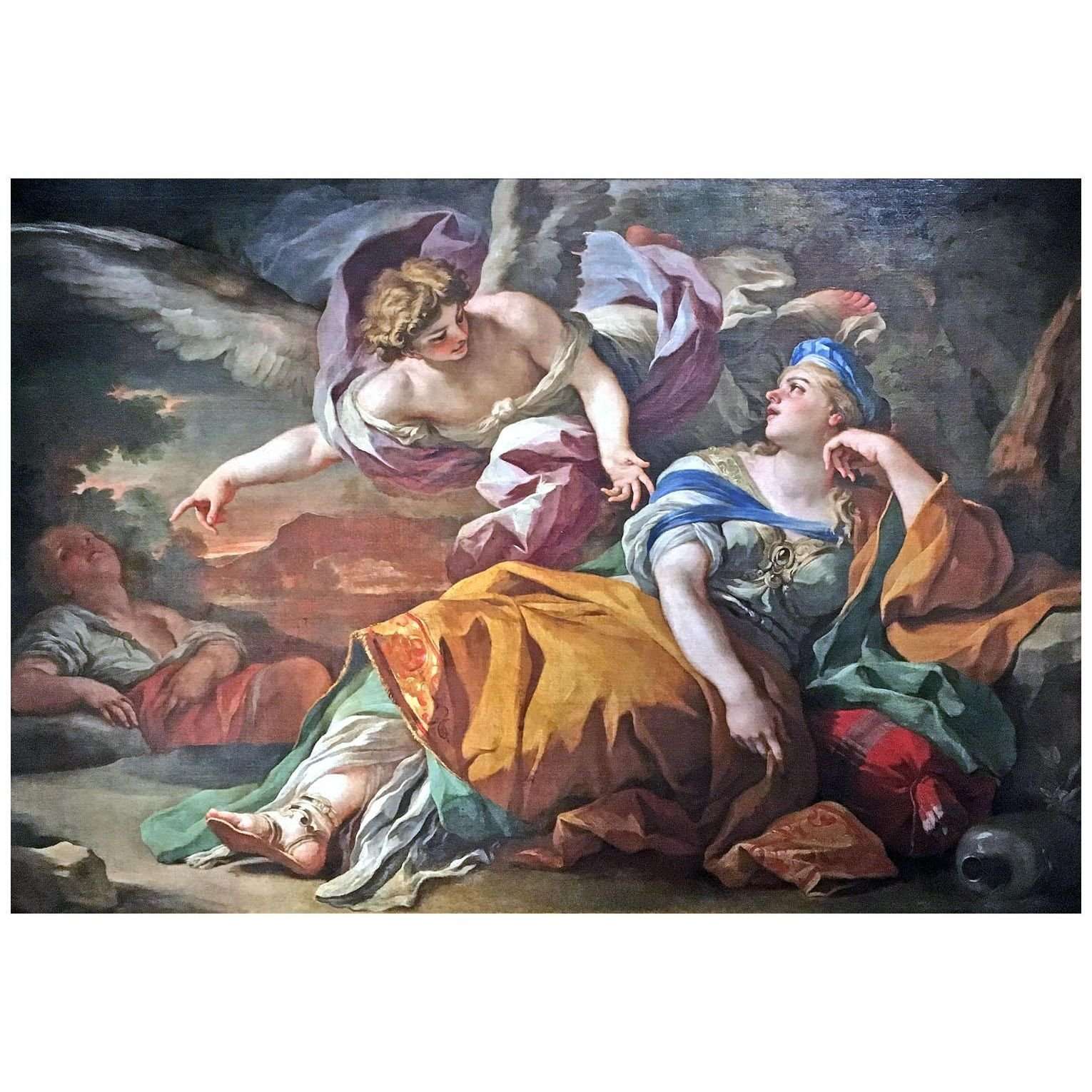  Francesco Solimena. Agar e Ismaele. 1690. Gallerie d'Italia, Napoli