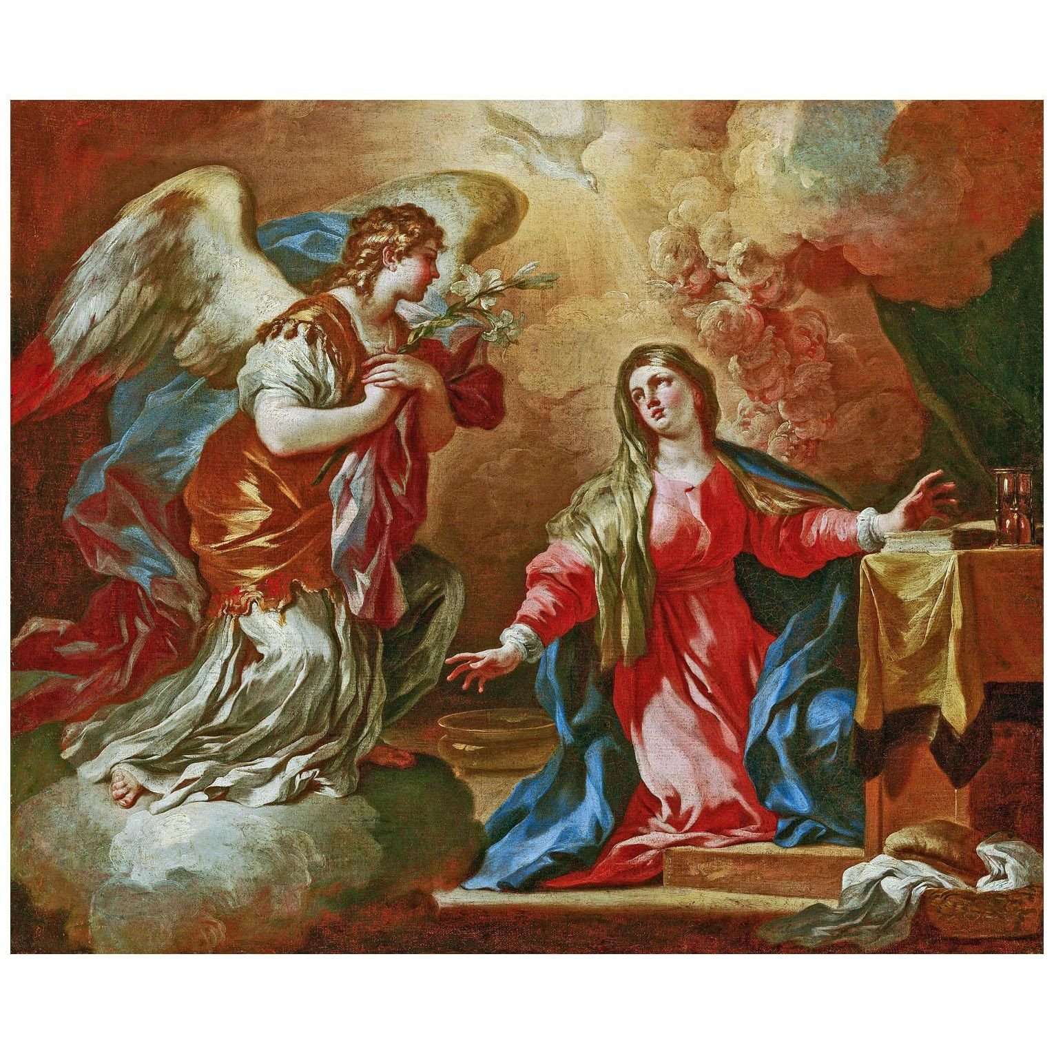  Francesco Solimena. Annunciazione. 1693. Mauritshuis Den Haag