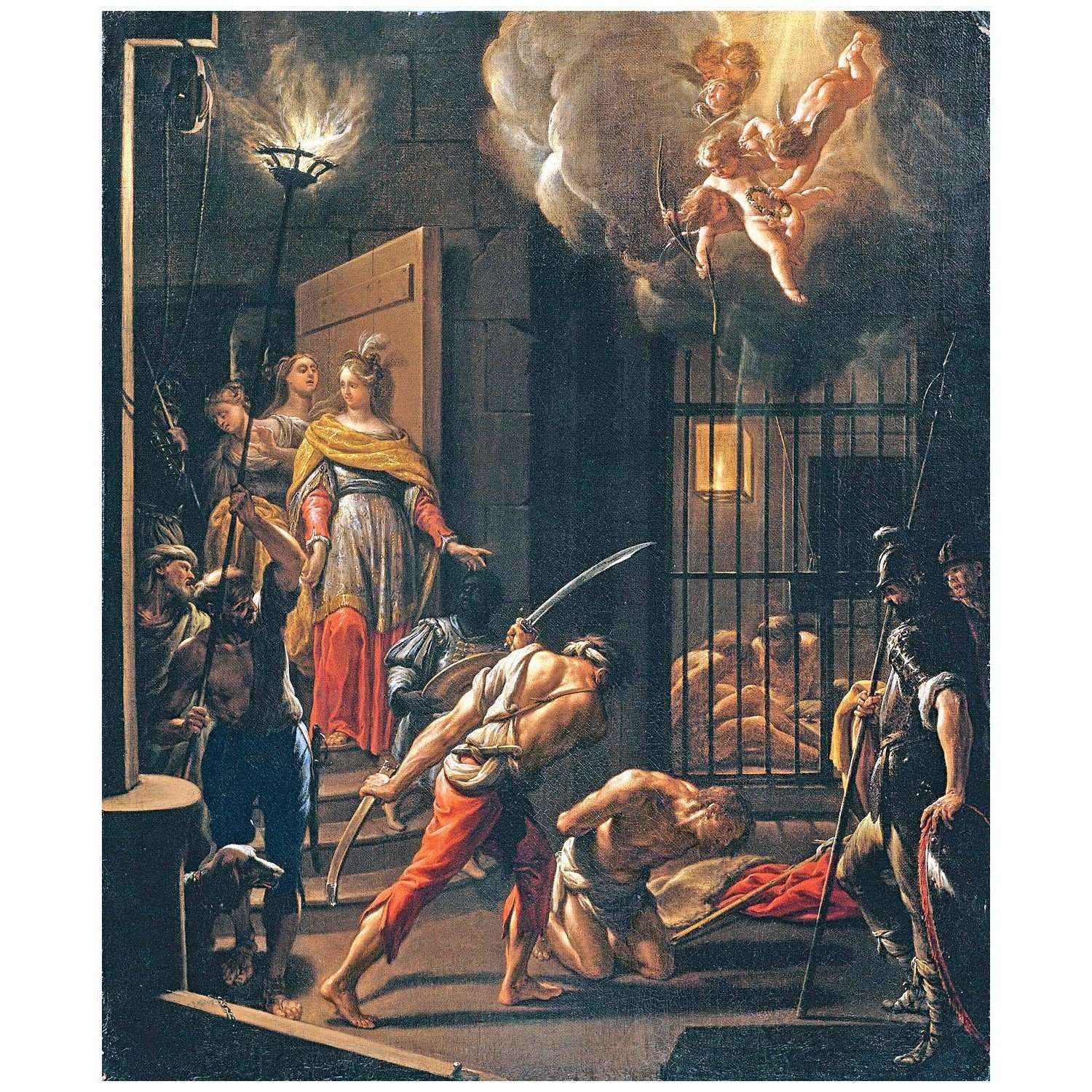  Francesco Trevisani. Morte di San Giovanni Battista. 1690. Hood Museum Dartmouth
