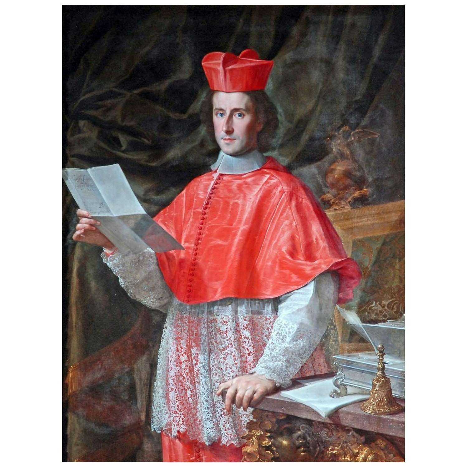  Francesco Trevisani. Cardinale Pietro Ottoboni. 1700. Bowes Museum Barnard Castle