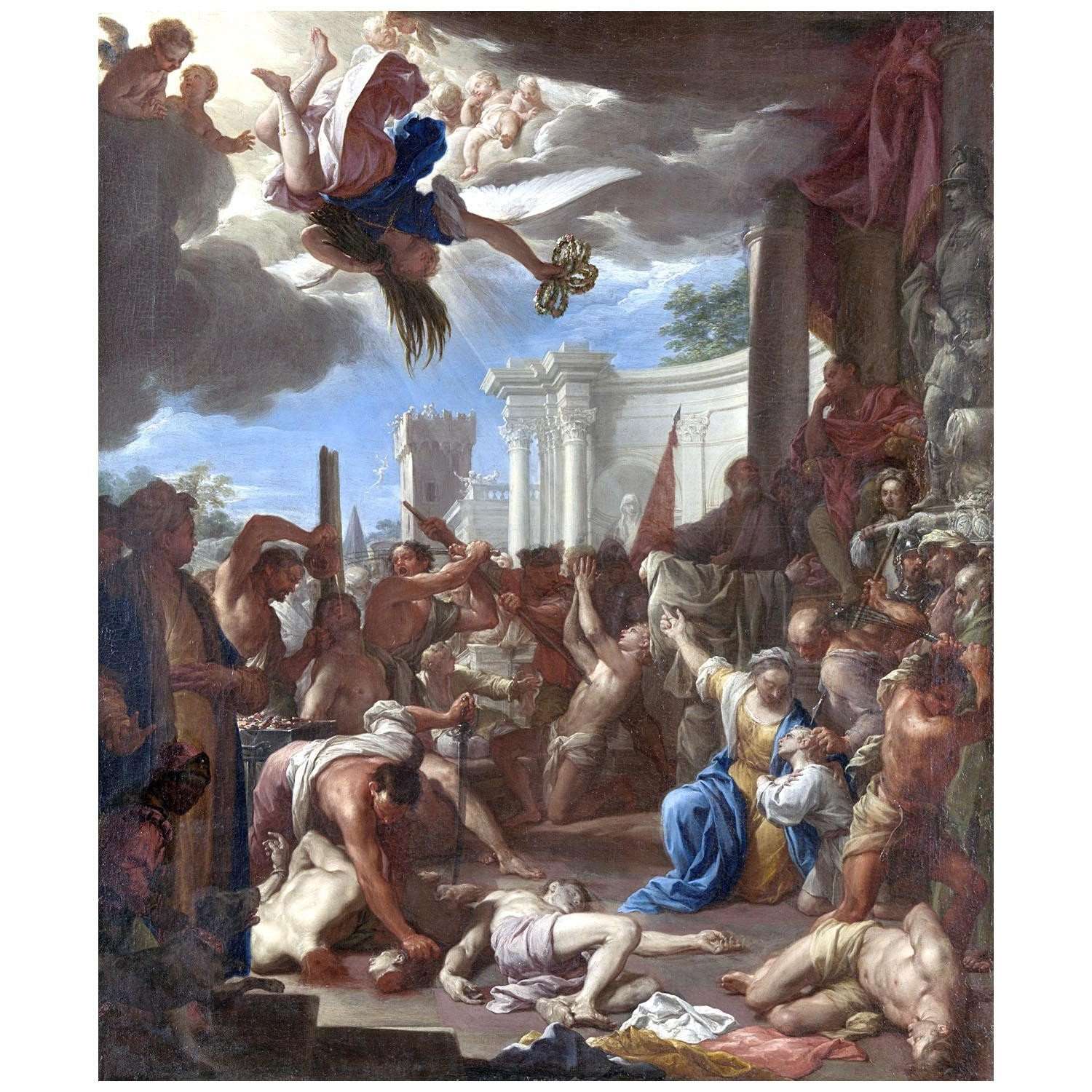  Francesco Trevisani. Il Martirio dei Sette Figli di Santa Felicita. 1709. Rijksmuseum