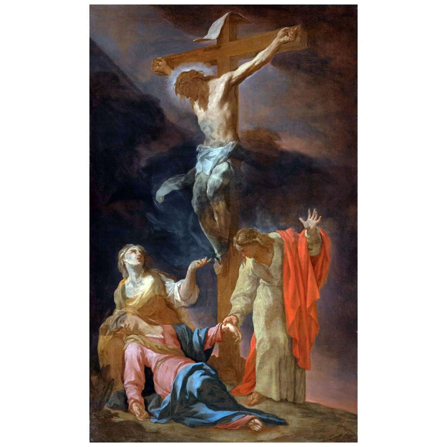  Francesco Trevisani. Crocifissione. 1715. Yale University Art Gallery