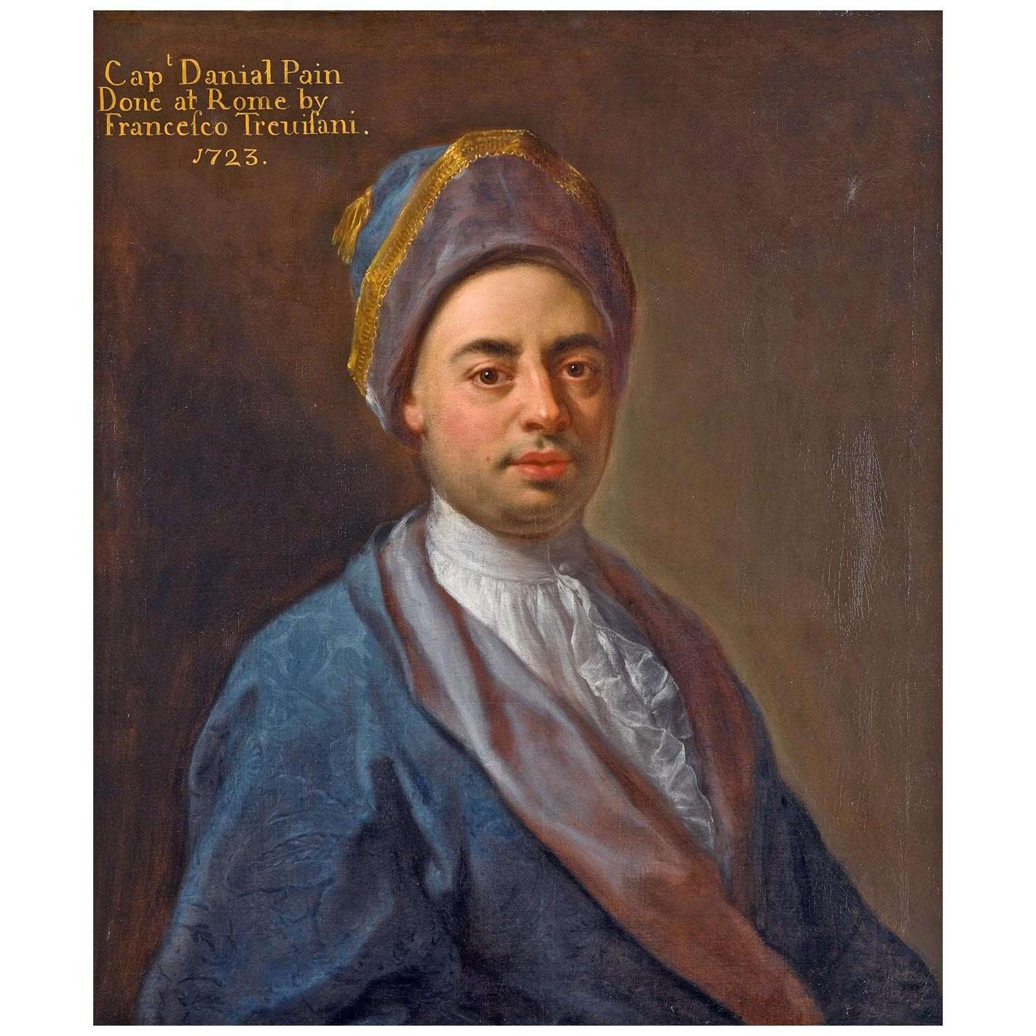  Francesco Trevisani. Capitano Daniel Pain.. 1723. Collezione privata