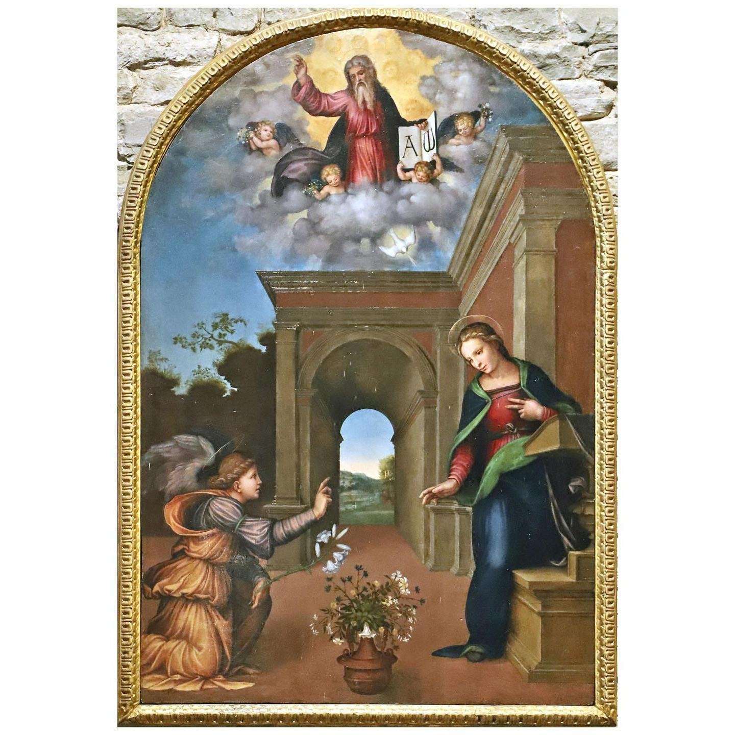  Franciabigio. Annunciazione. 1505. Abbazia di San Gaudenzio, Toscana