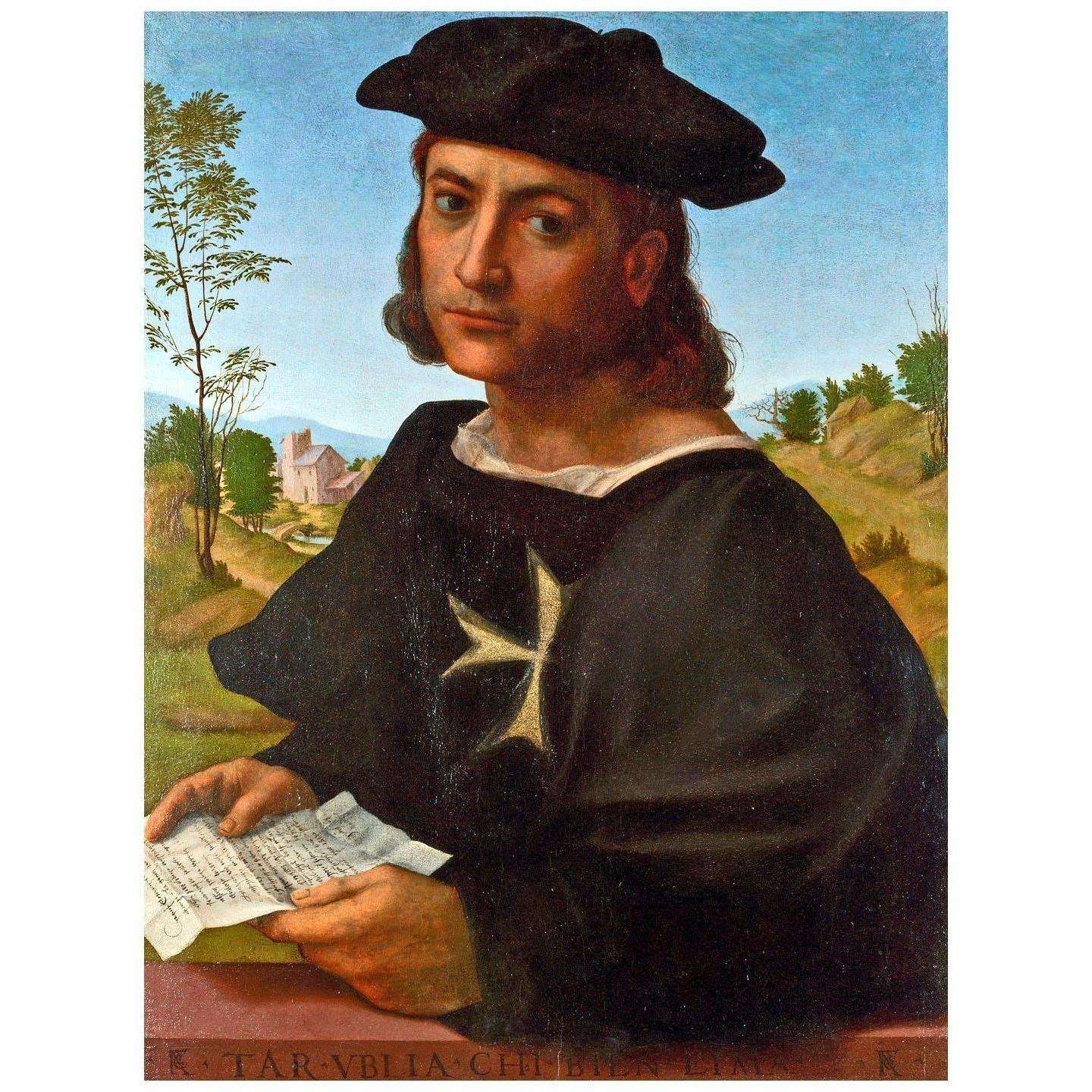  Franciabigio. Ritratto di un cavaliere di Rodi. 1514. National Gallery London