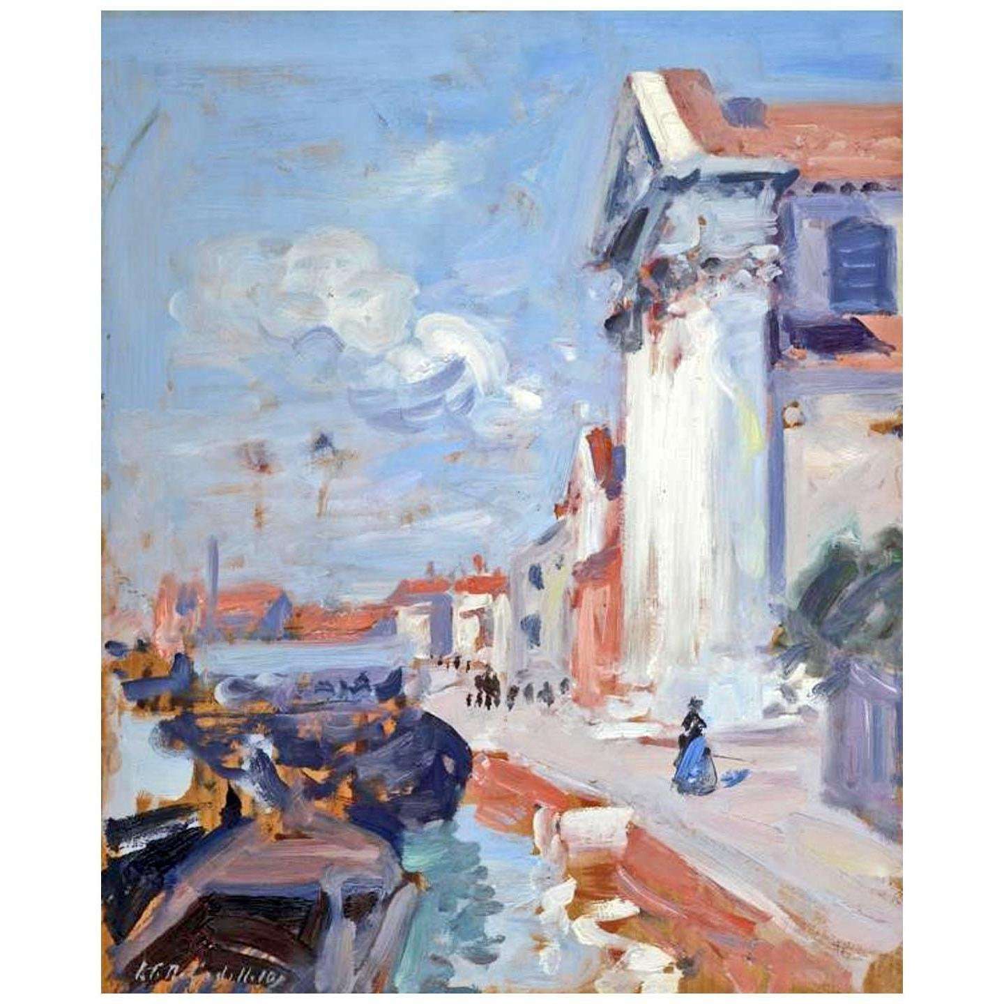    Francis Cadell. On the Canal, Venice. 1910. Scottish National Gallery Edinburgh