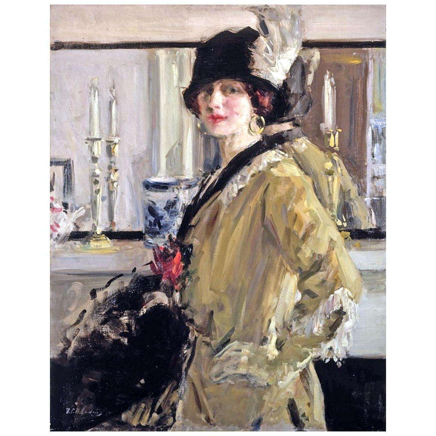    Francis Cadell. The Black Hat. 1914. City Art Center Edinburgh