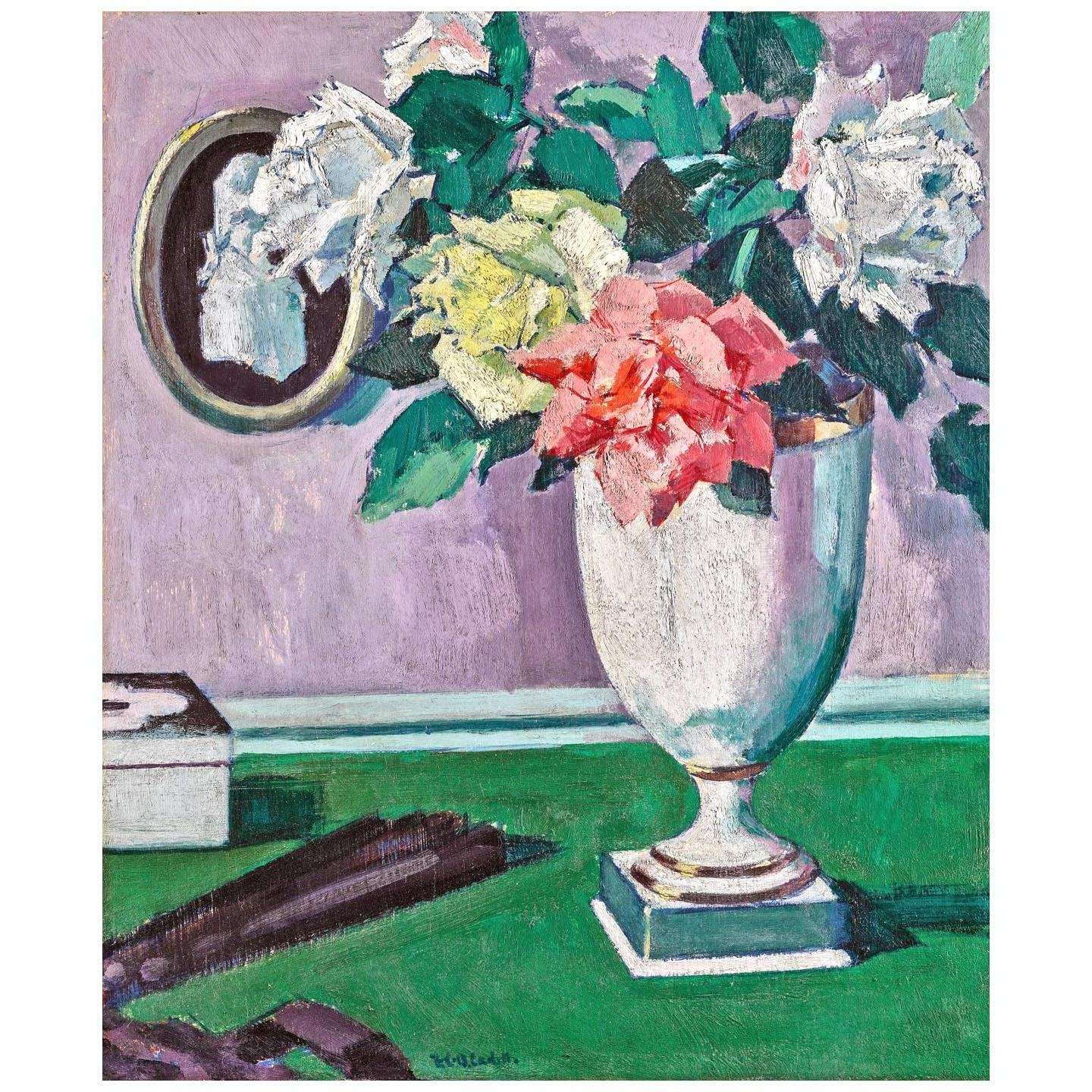    Francis Cadell. Roses. 1920. Private collection