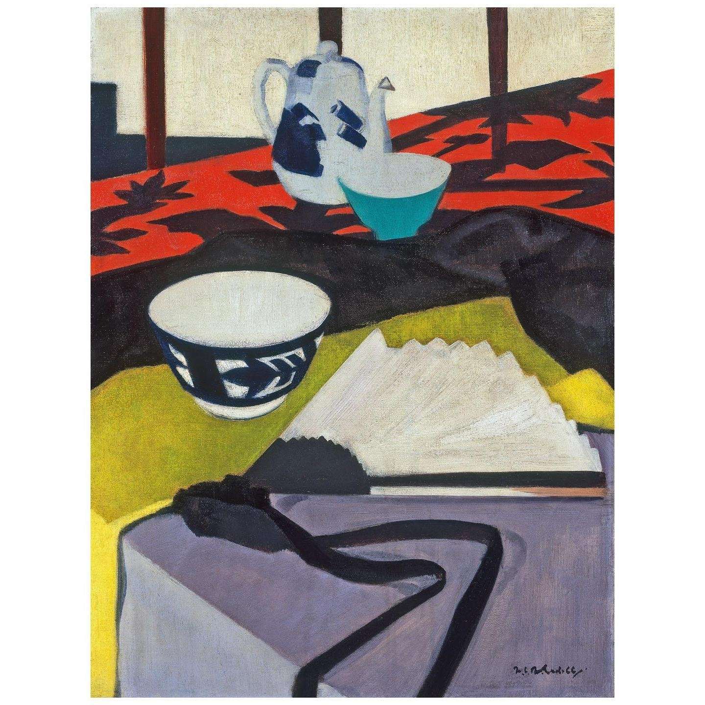    Francis Cadell. The Grey Fan. 1925. Scottish National Gallery Edinburgh