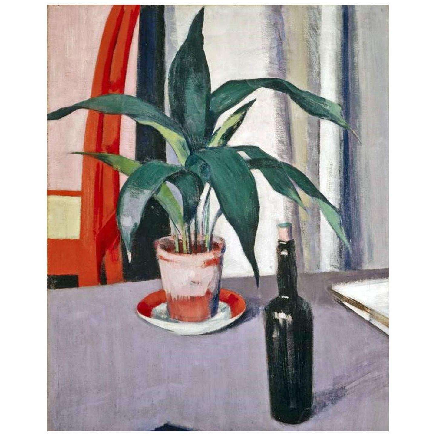    Francis Cadell. Aspidistra and Bottle. 1926. Scottish National Gallery Edinburgh