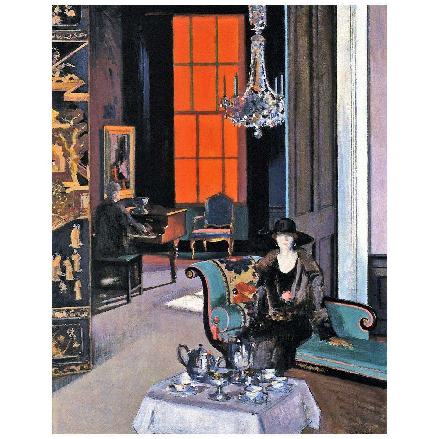    Francis Cadell. Orange Blind. 1928. Kelvingrove Museum Glasgow
